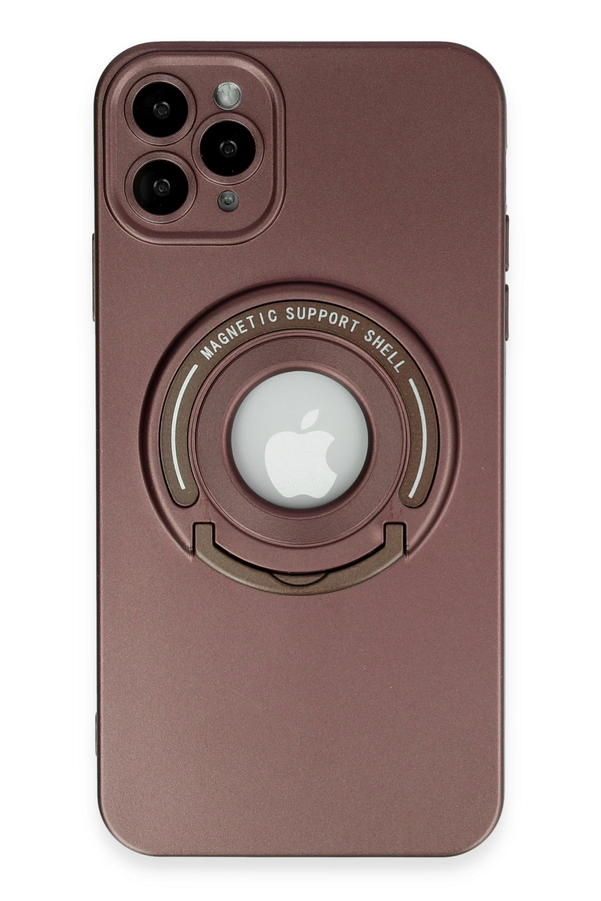 Newface iPhone 12 Pro Max Kılıf Optimum Silikon - Kırmızı