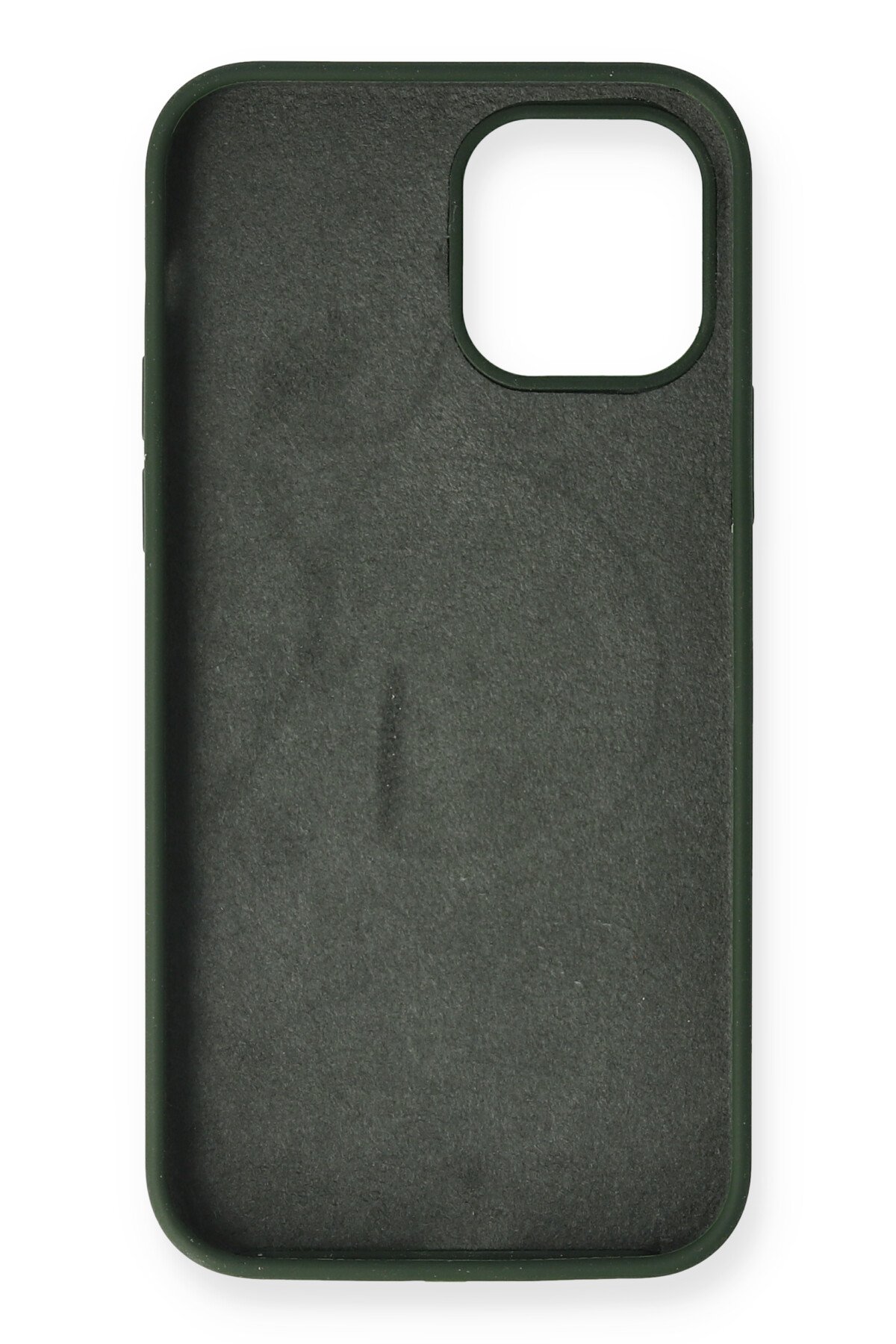 Newface iPhone 12 Pro Max Kılıf Nano içi Kadife Silikon - Mavi