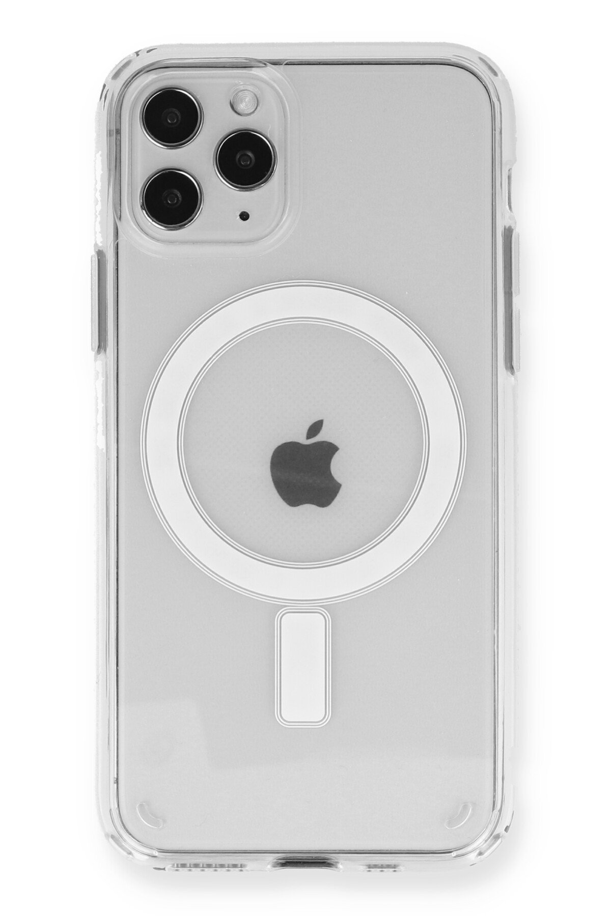 Newface iPhone 12 Pro Max Kılıf Prag Magneticsafe Kapak - Lacivert