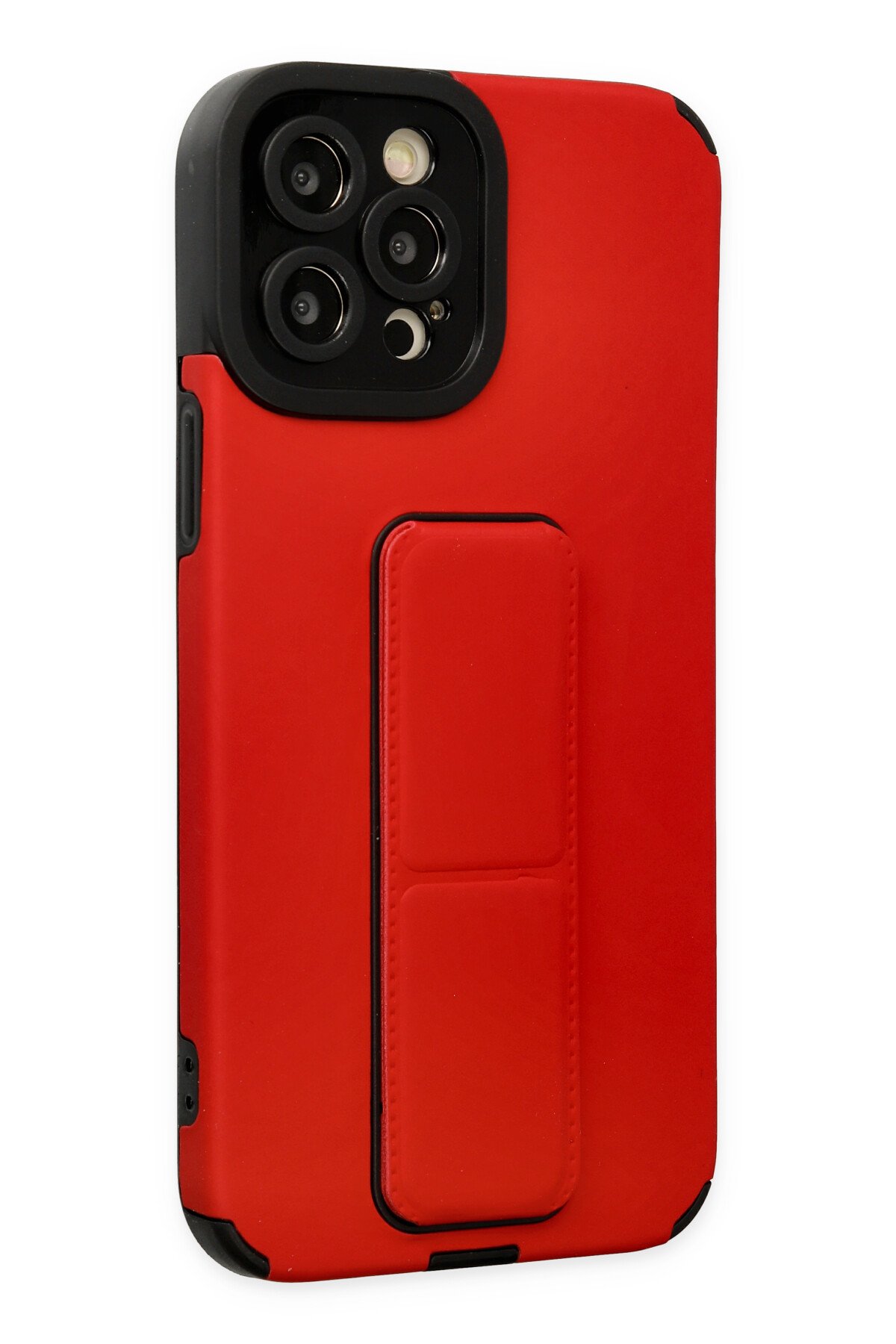 Newface iPhone 12 Pro Max Kılıf Liva Taşlı Silikon - Mor