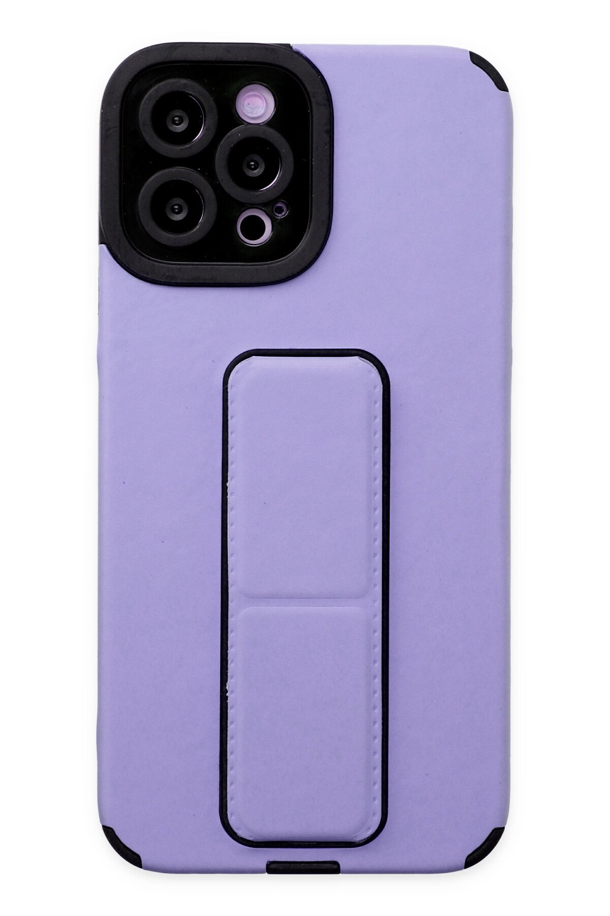 Newface iPhone 12 Pro Max Kılıf Lansman Legant Silikon - Lila