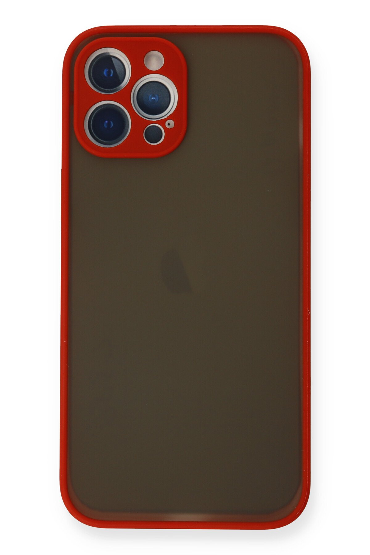Newface iPhone 12 Pro Max Kılıf Volet Silikon - Beyaz