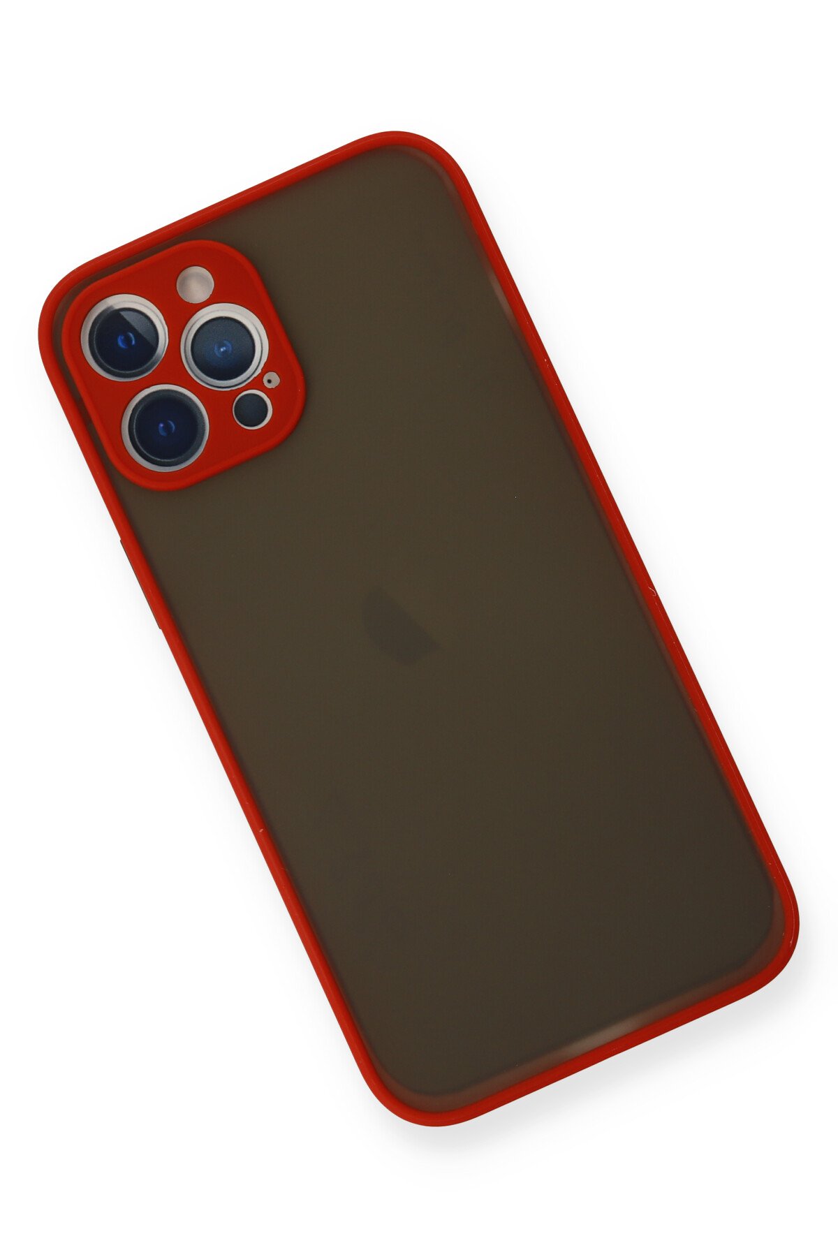 Newface iPhone 12 Pro Max Kılıf Volet Silikon - Beyaz