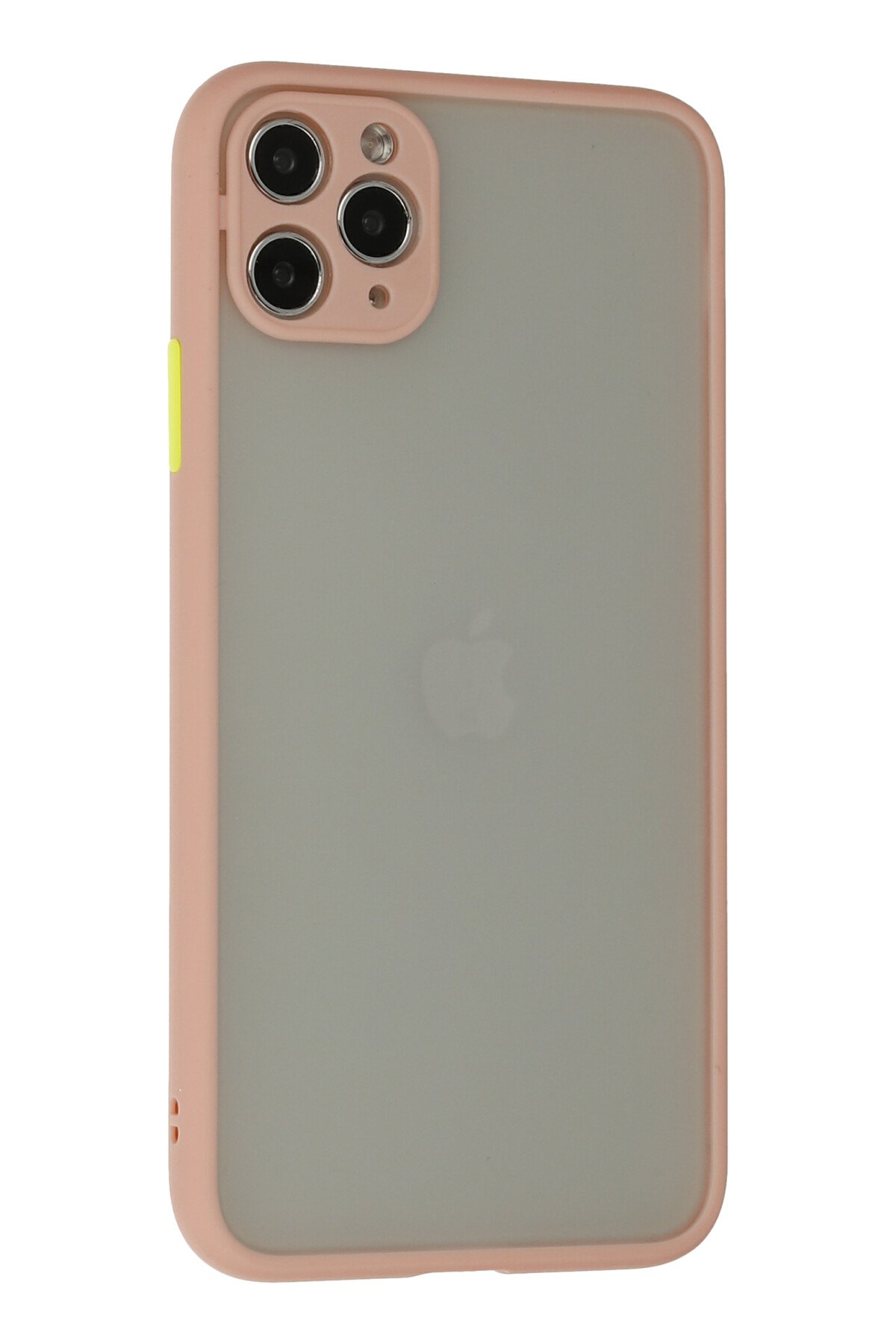 Newface iPhone 12 Pro Max Kılıf Razer Lensli Silikon - Mor