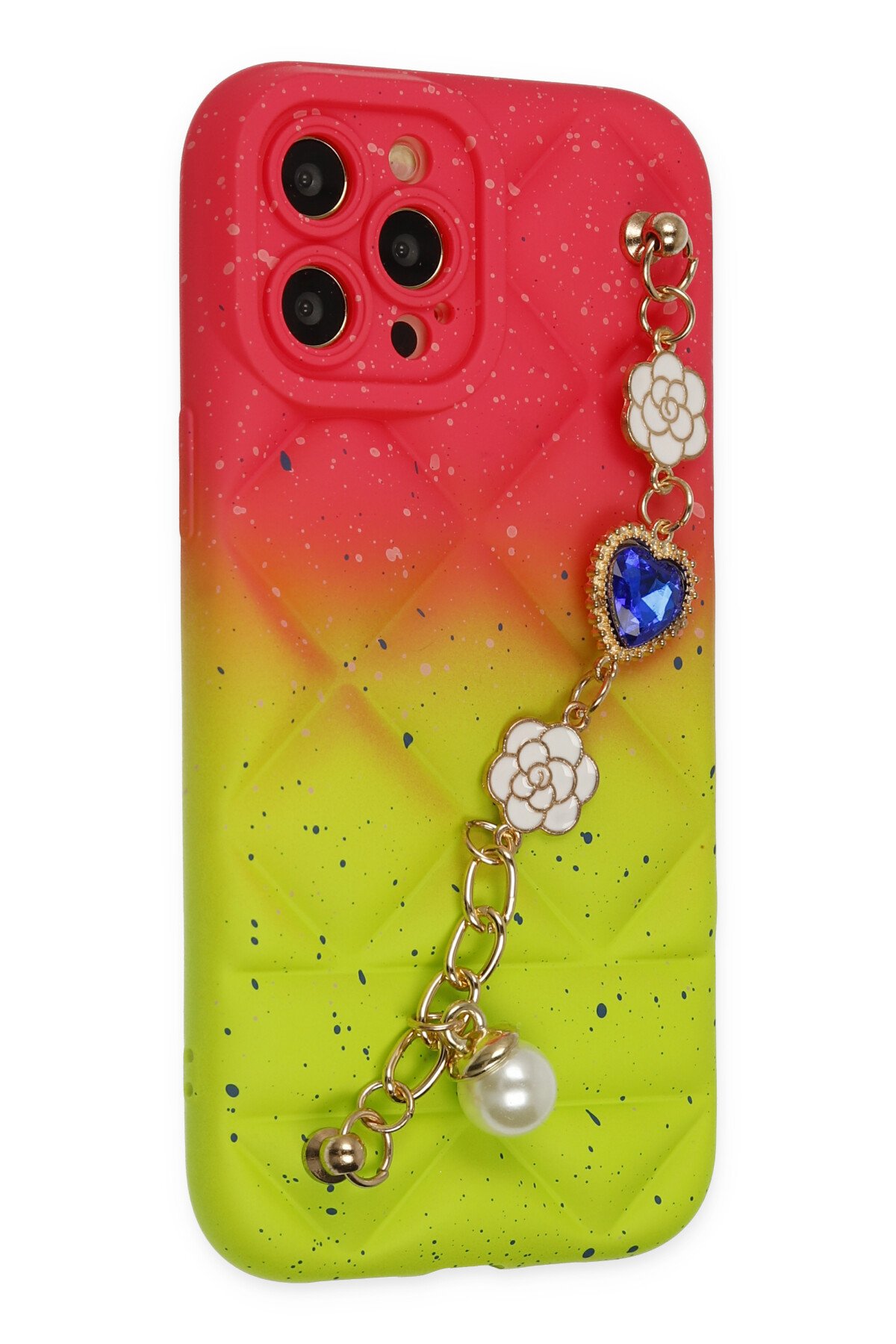 Newface iPhone 12 Pro Max Kılıf Lansman Glass Kapak - Lacivert