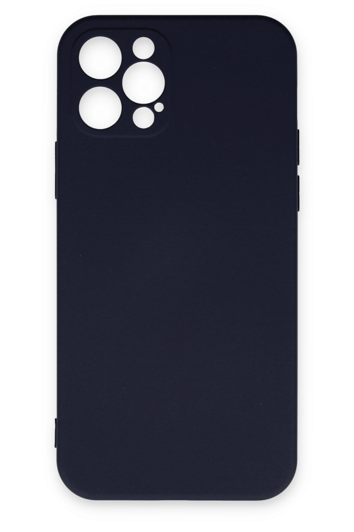 Newface iPhone 12 Pro Max Kılıf Range Yüzüklü Silikon - Siyah-Gold