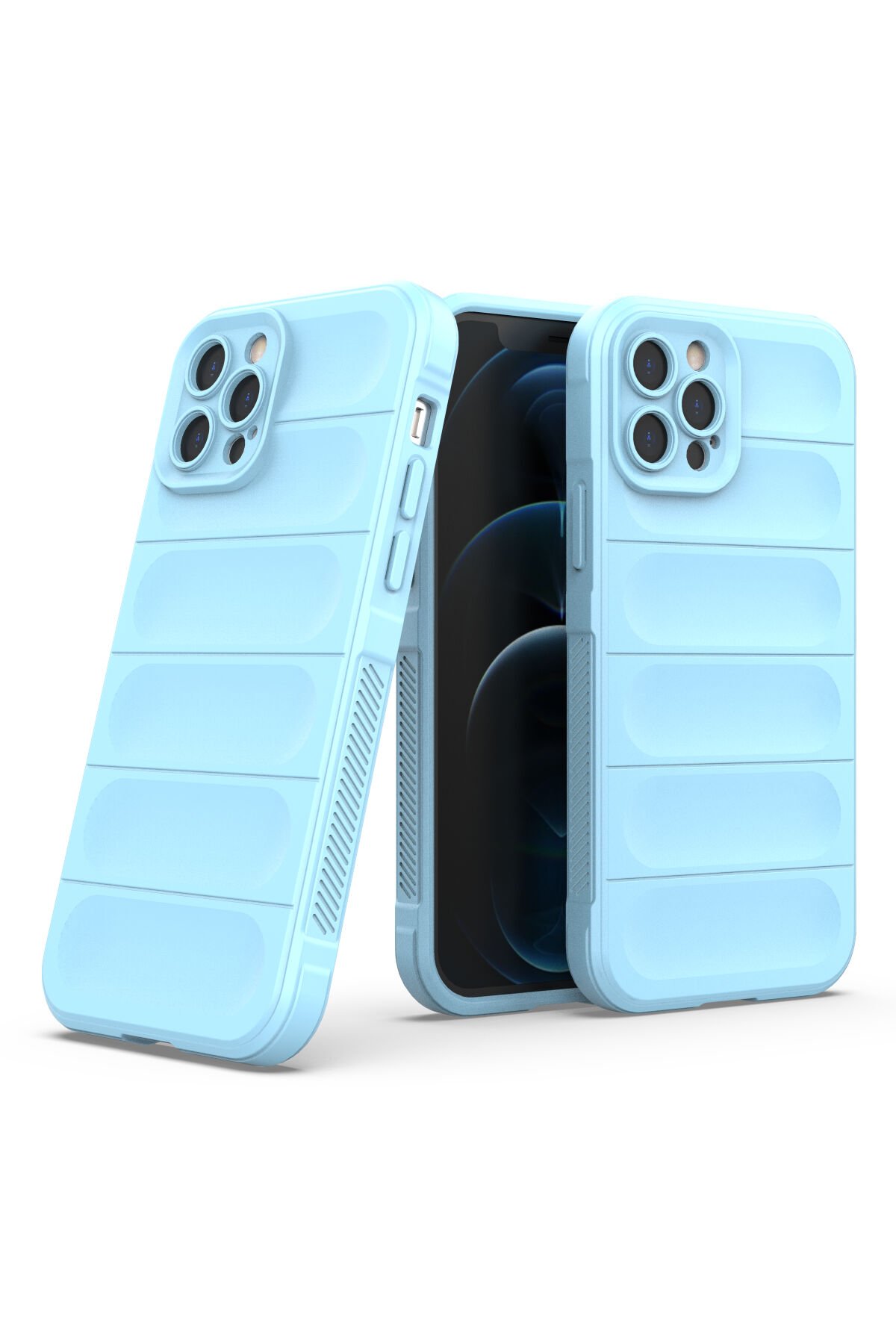 Newface iPhone 12 Pro Max Valdez Metal Kamera Lens - Siyah