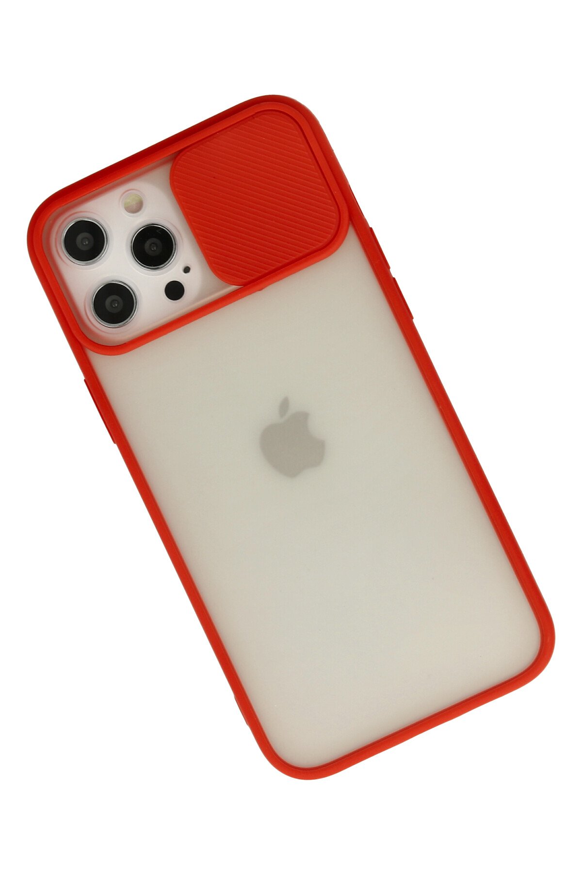 Newface iPhone 12 Pro Max Kılıf Karbon PP Silikon - Mavi