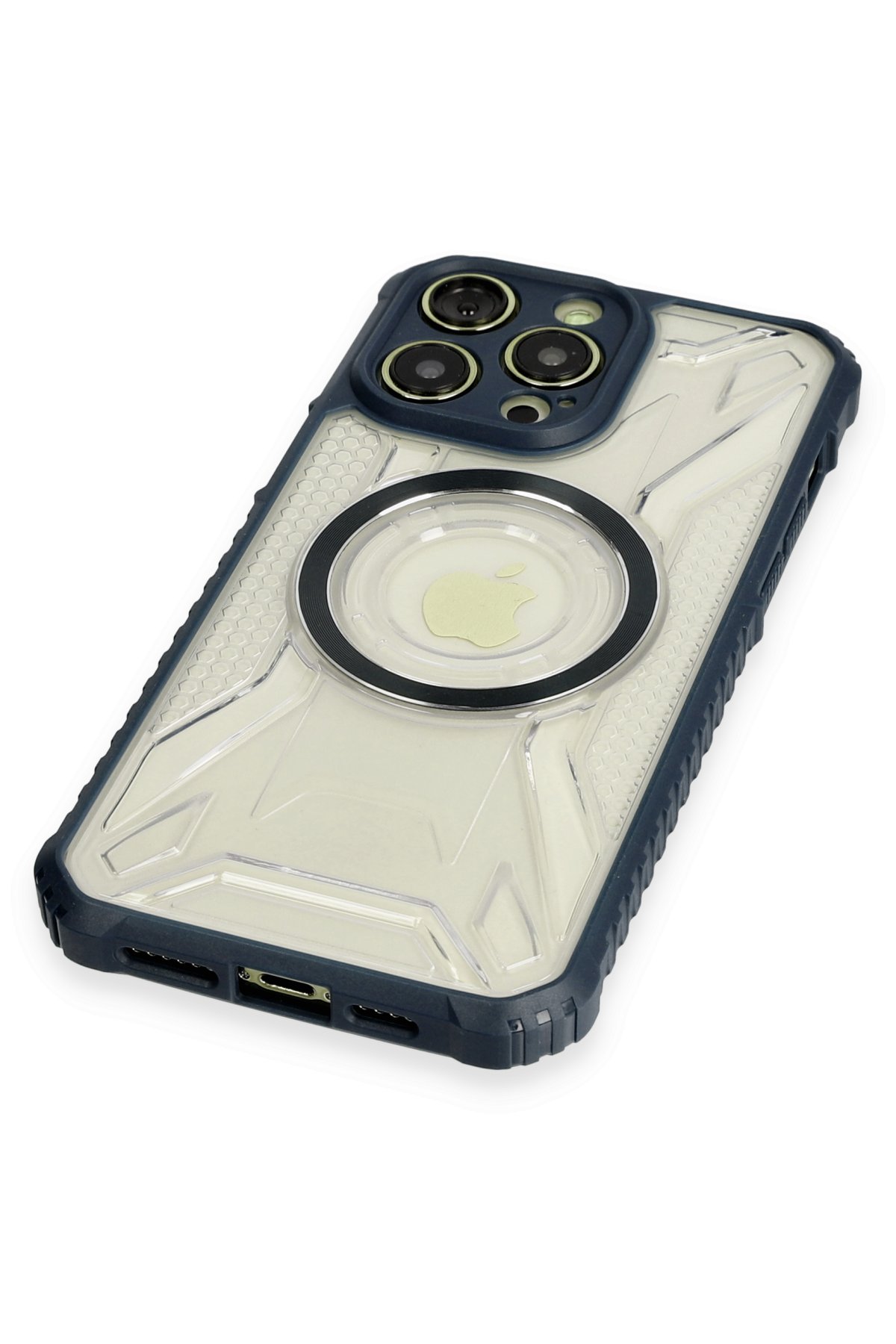 Newface iPhone 12 Pro Max Shine Kamera Lens - Rainbow