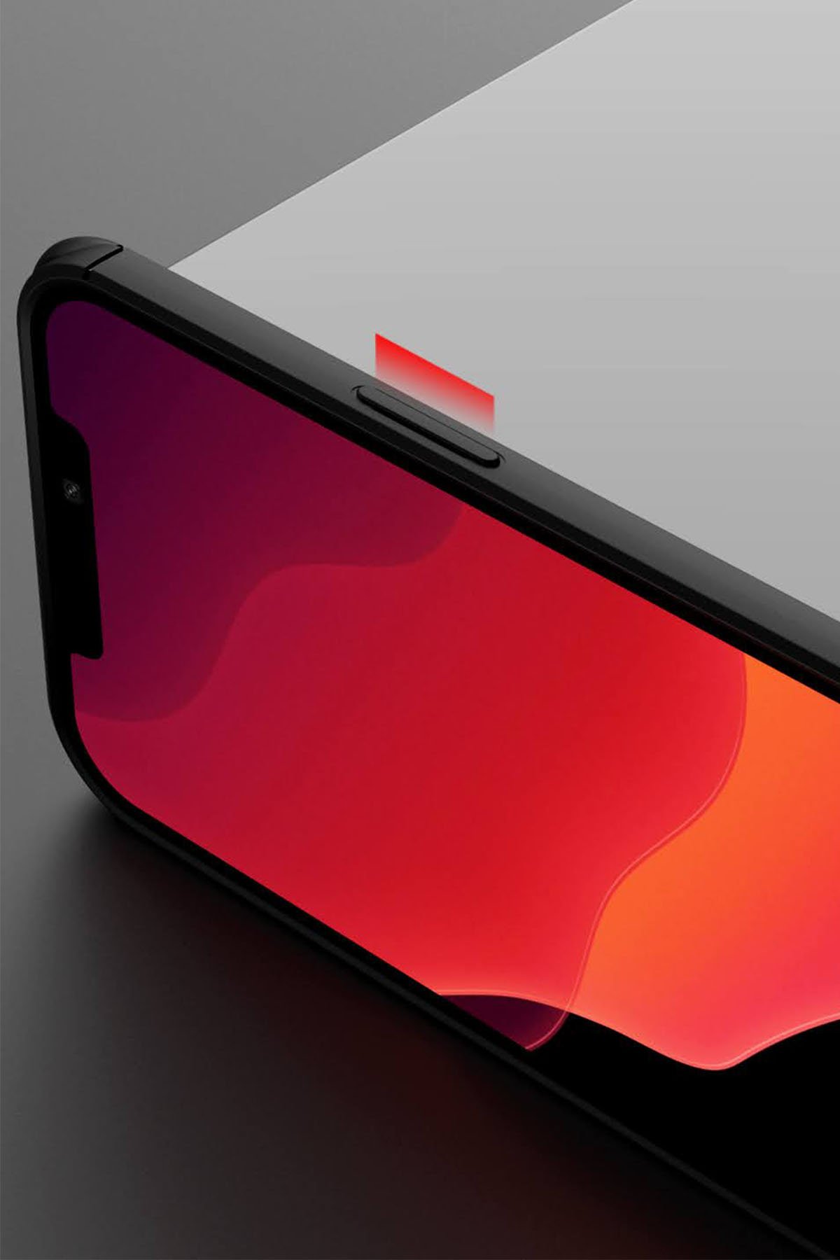 Newface iPhone 12 Pro Max Kılıf Platin Simli Silikon - Mavi