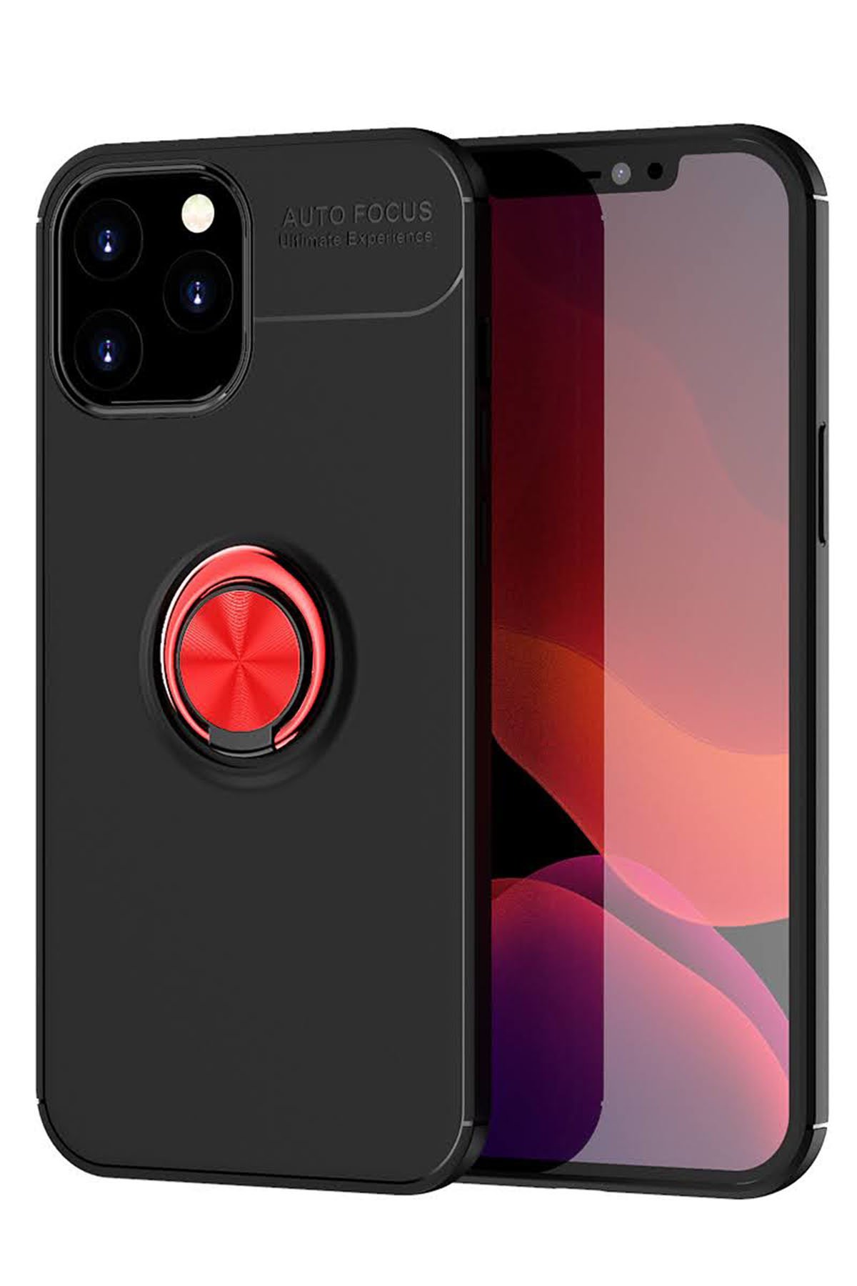 Newface iPhone 12 Pro Max Kılıf Glass Kapak - Mavi