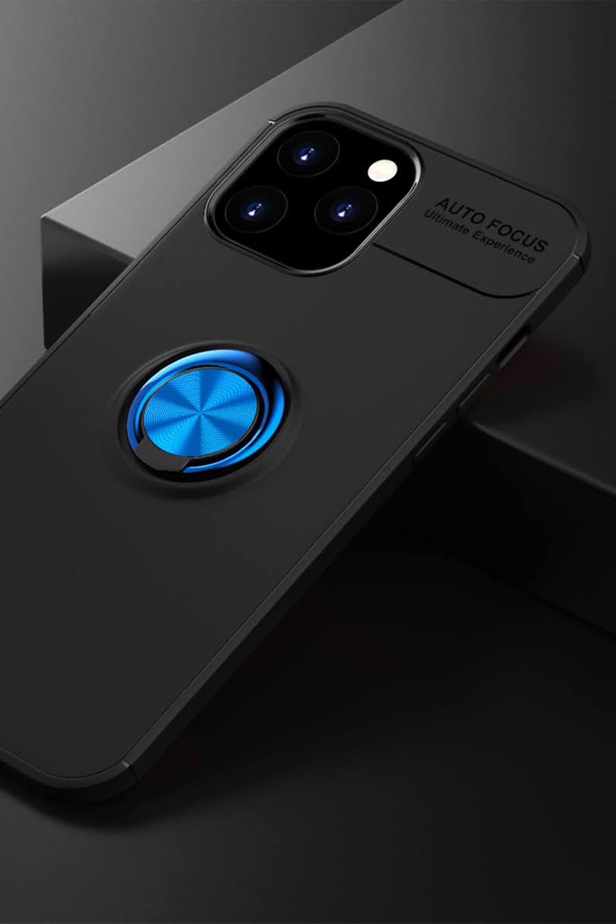 Newface iPhone 12 Pro Max Kılıf Prag Magneticsafe Kapak - Siyah
