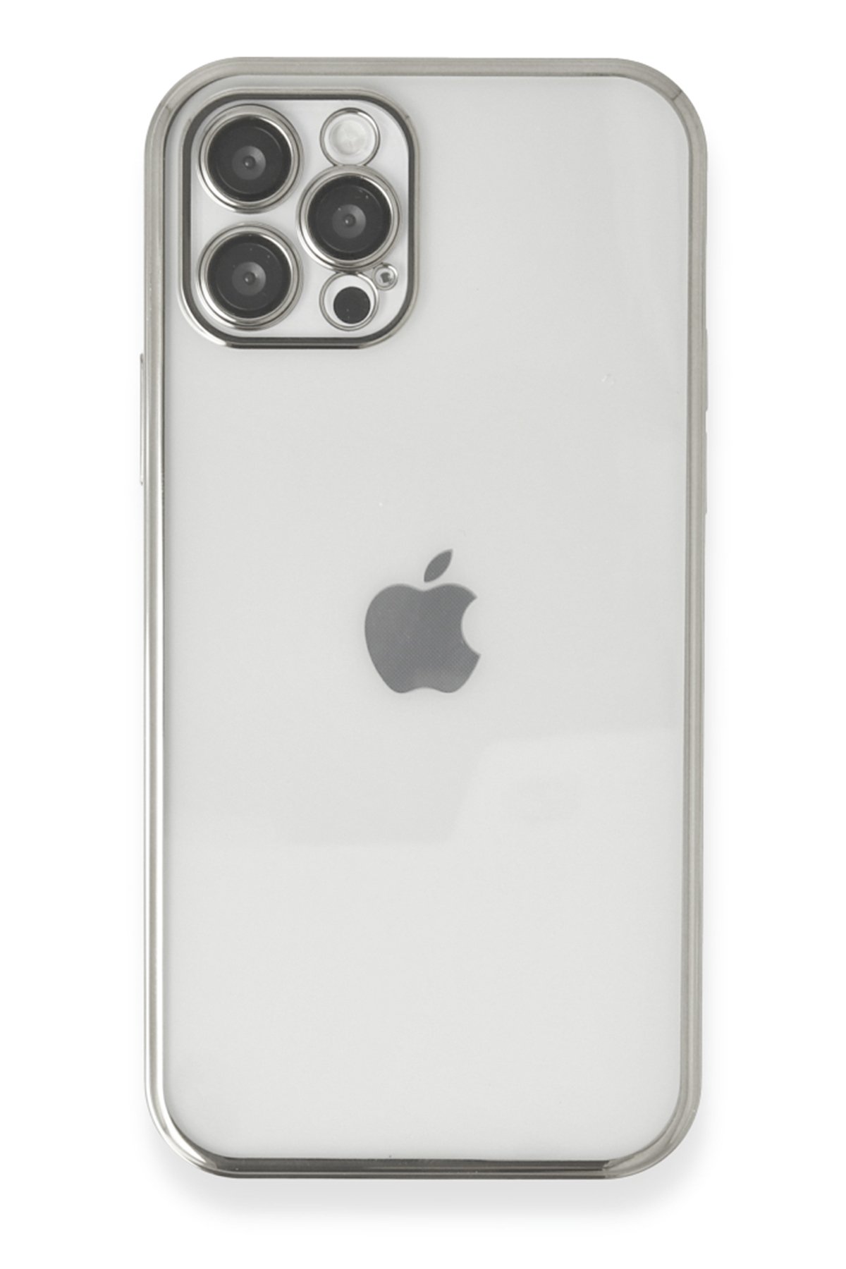 Newface iPhone 12 Pro Max Kılıf Mekanik Magsafe Kapak - Siyah