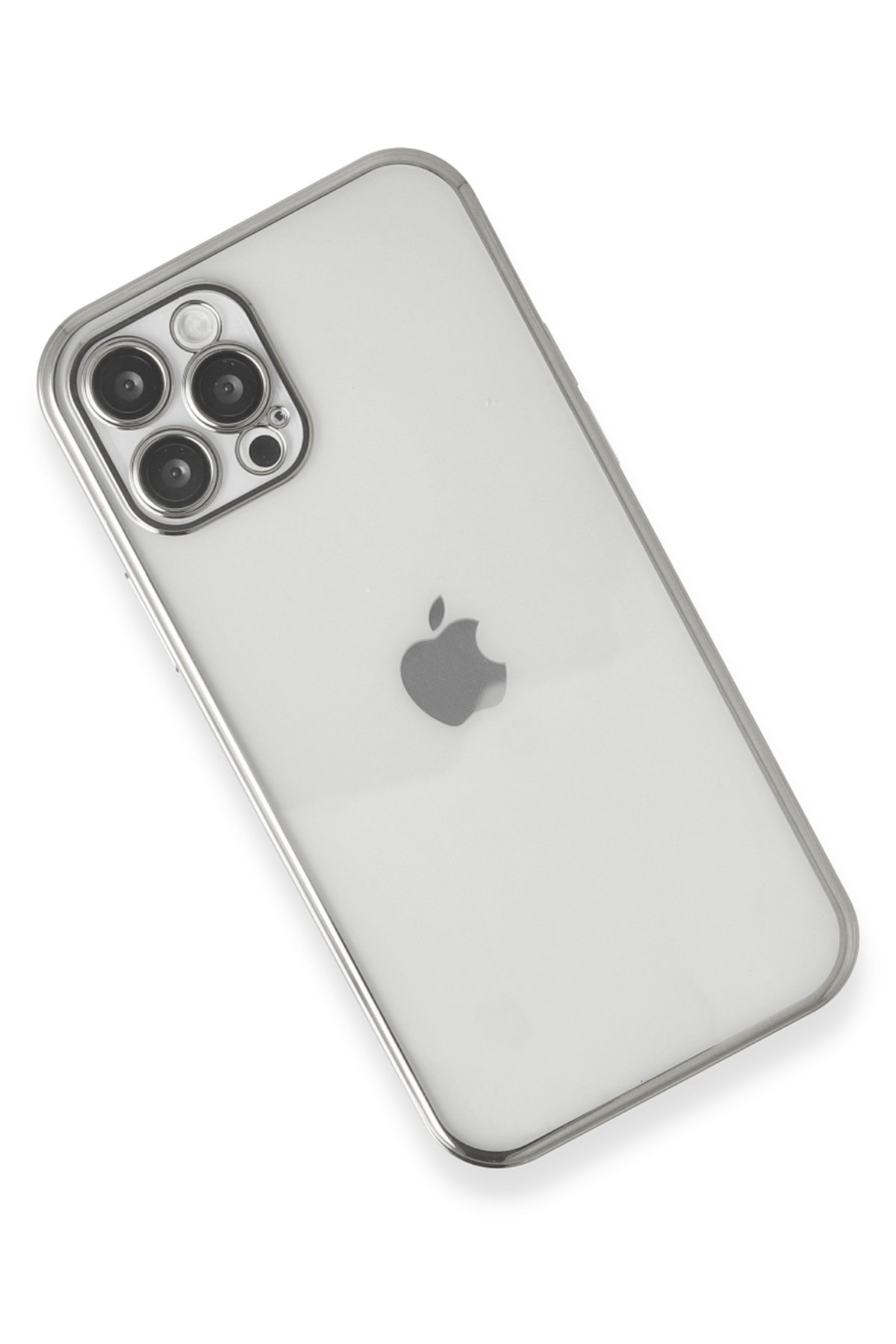 Newface iPhone 12 Pro Max Kılıf Mekanik Magsafe Kapak - Siyah