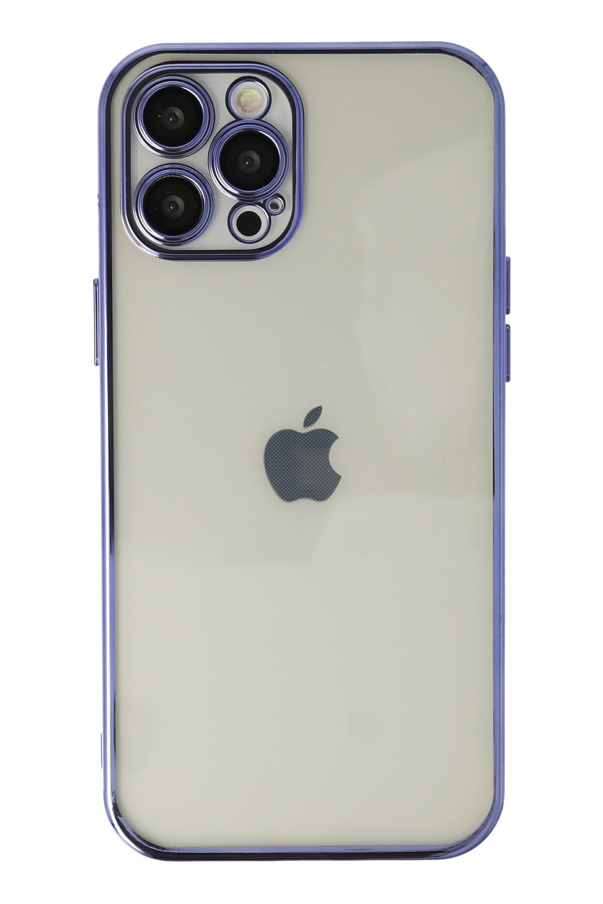 Newface iPhone 12 Pro Max Kılıf Volet Silikon - Siyah