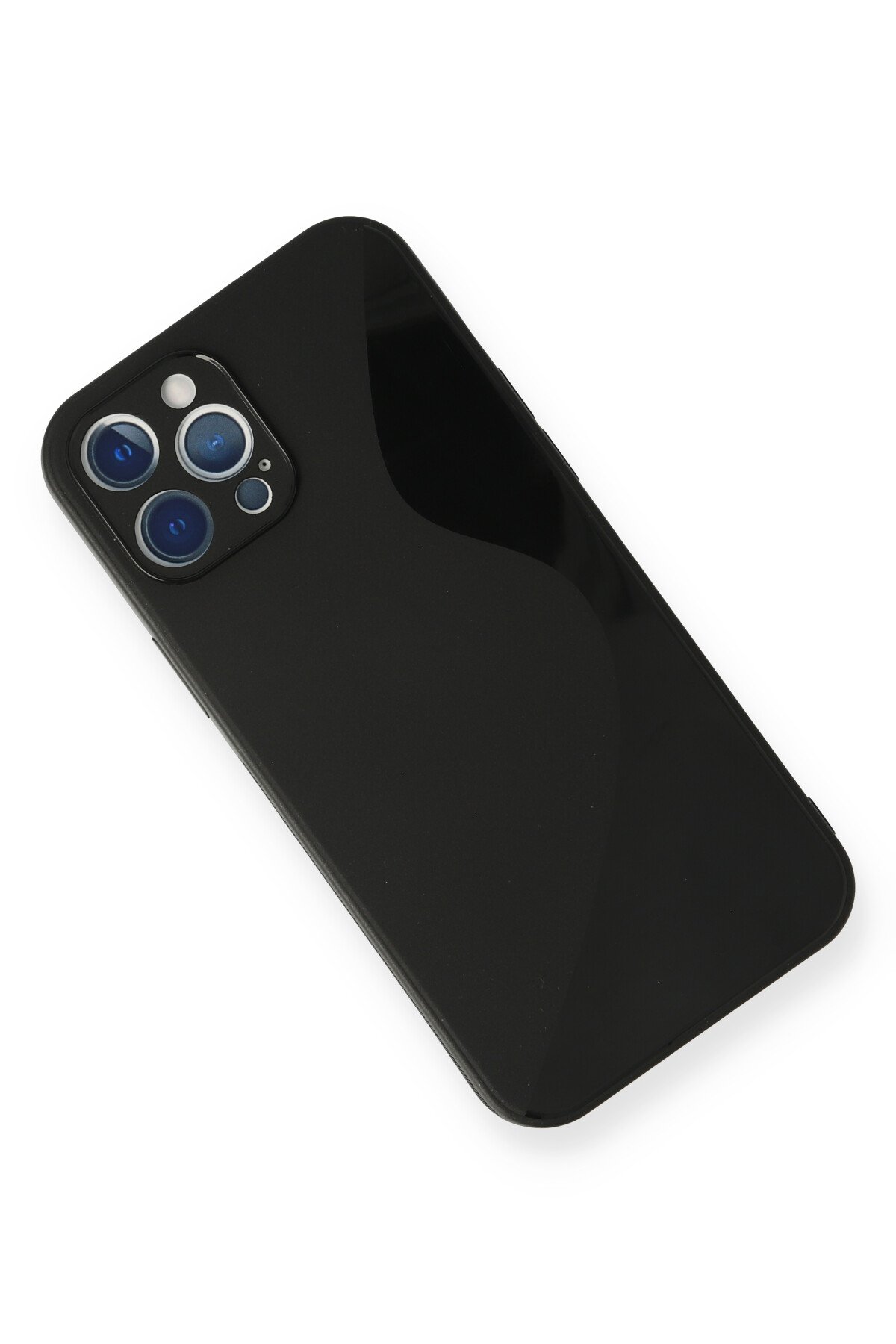 Newface iPhone 12 Pro Max Kılıf Coco Elit Kapak - Mavi