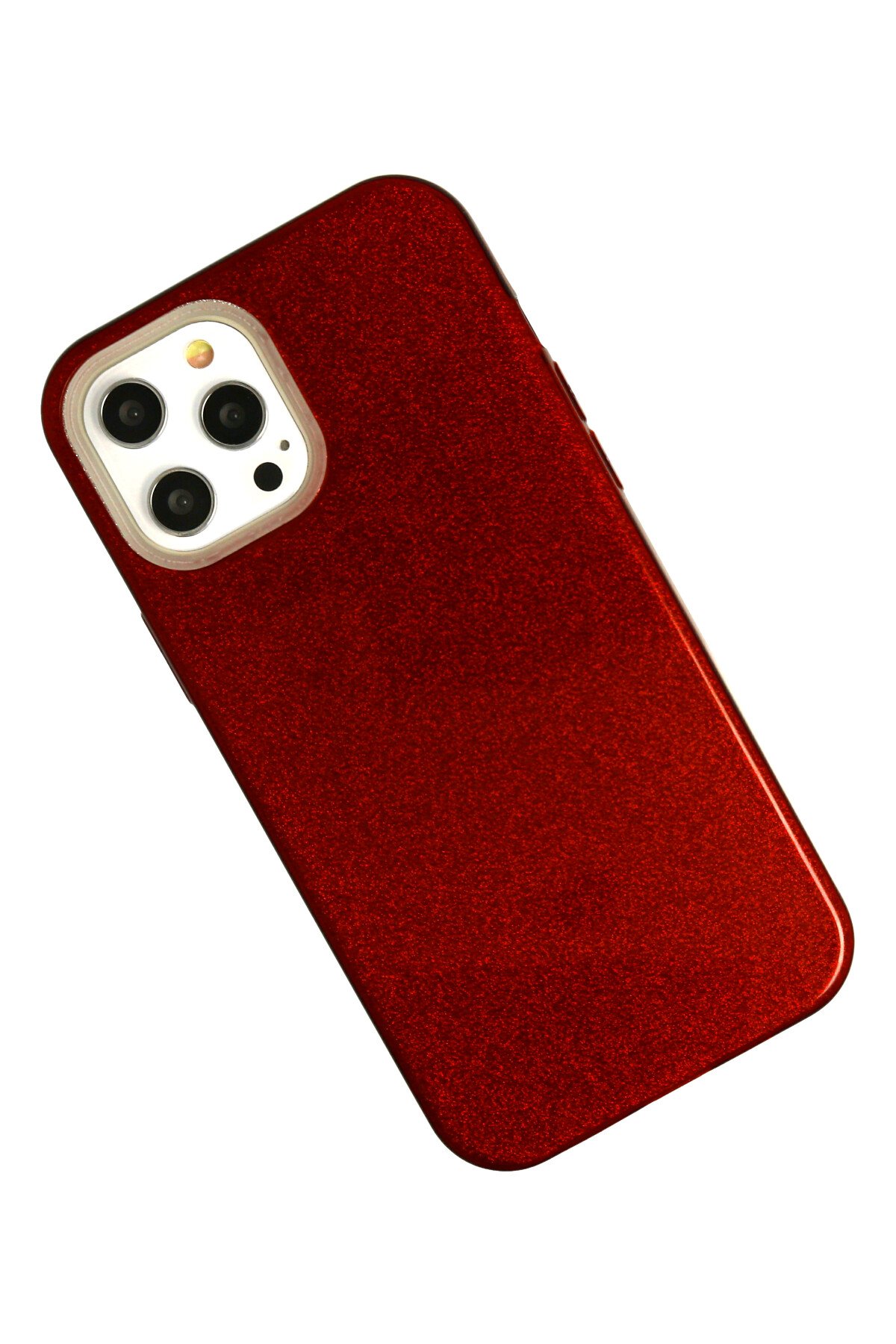 Newface iPhone 12 Pro Max Kılıf Palm Buzlu Kamera Sürgülü Silikon - Lacivert