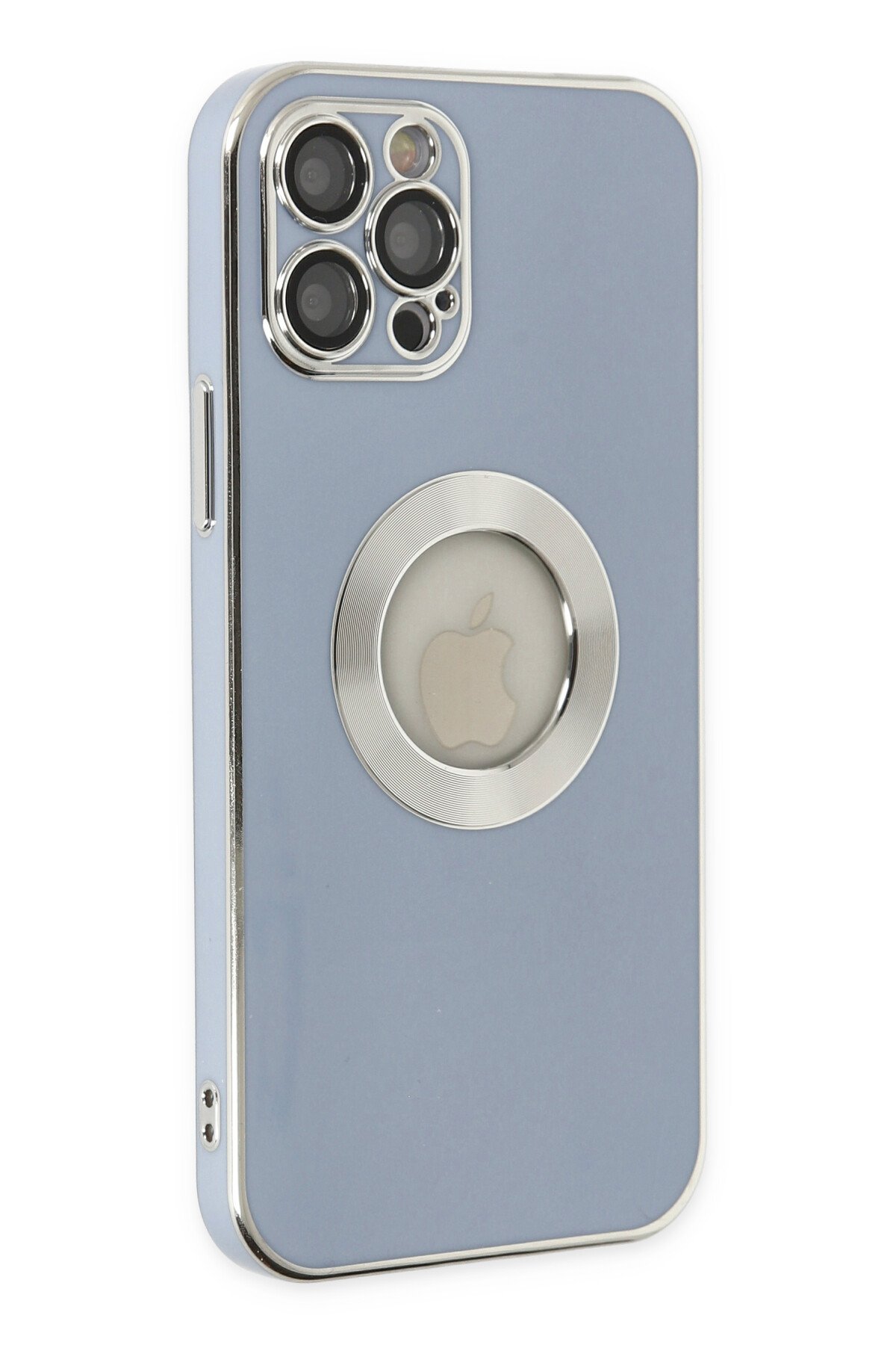 Newface iPhone 12 Pro Max Kılıf Montreal Silikon Kapak - Turkuaz