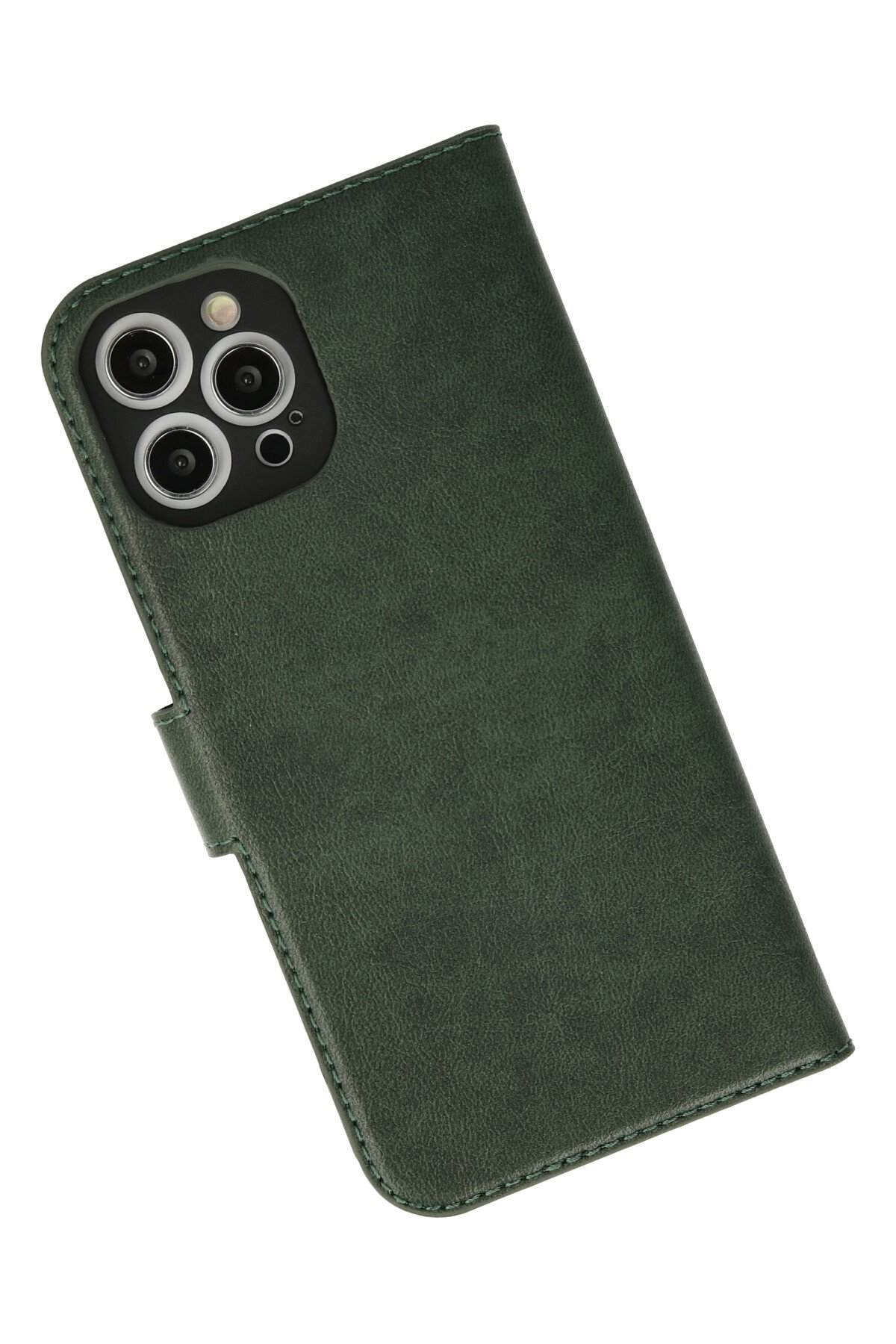 Newface iPhone 12 Pro Max Kılıf Pars Lens Yüzüklü Silikon - Lacivert