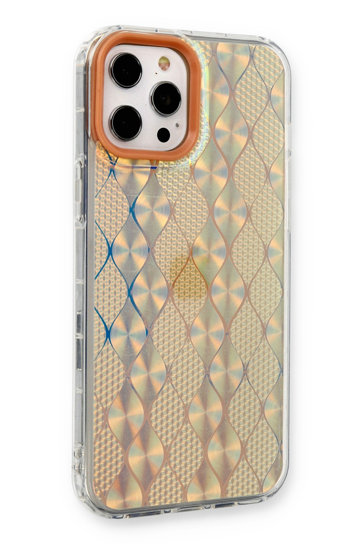 Newface iPhone 12 Pro Max Kılıf Pars Lens Yüzüklü Silikon - Lacivert