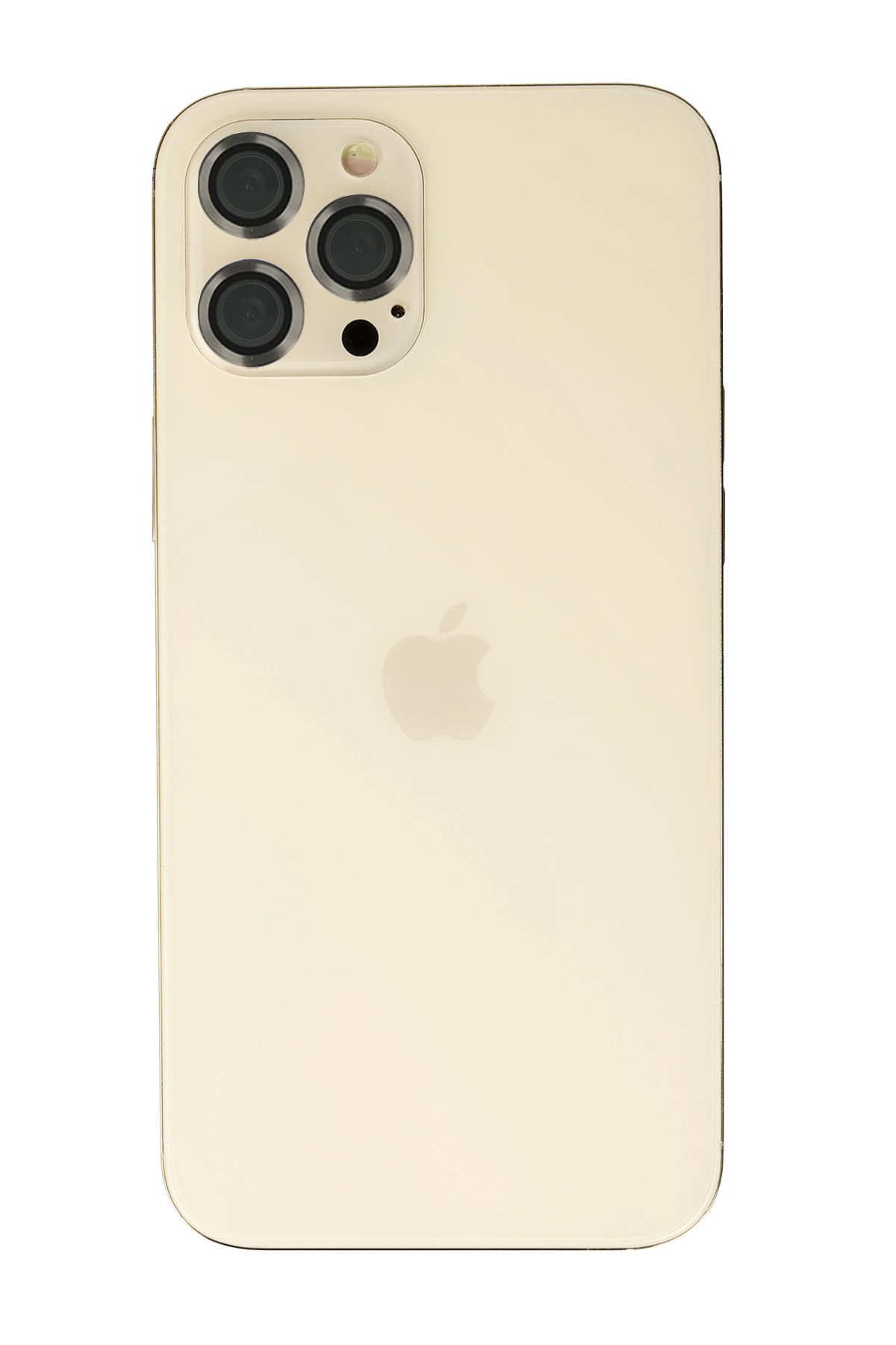 Newface iPhone 12 Pro Max Kılıf Jack Magneticsafe Lens Silikon - Gold