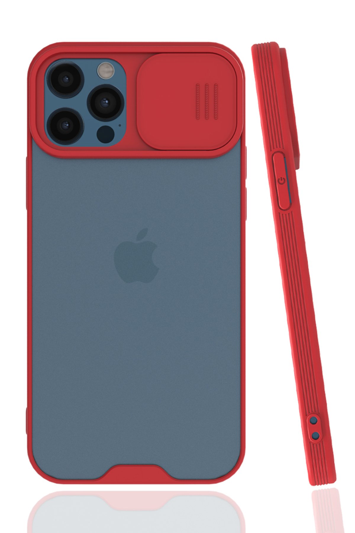 Newface iPhone 12 Pro Max Kılıf Divo Lazer Askılı Magsafe Kapak - Koyu Yeşil