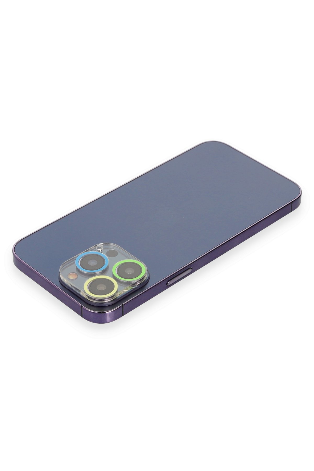 Newface iPhone 12 Pro Max Kılıf Neon Light Silikon - Turuncu