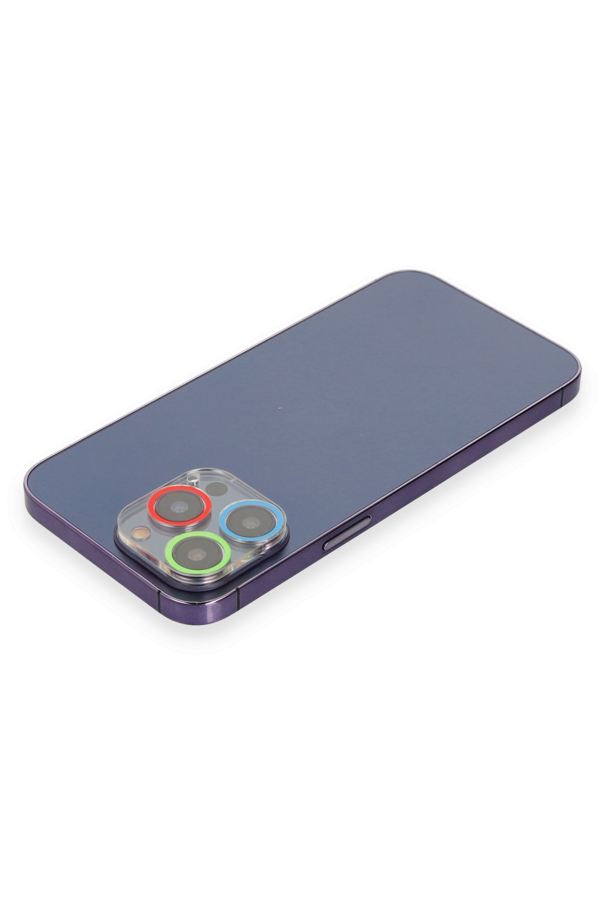 Newface iPhone 12 Pro Shine Kamera Lens Koruma Cam - Pembe