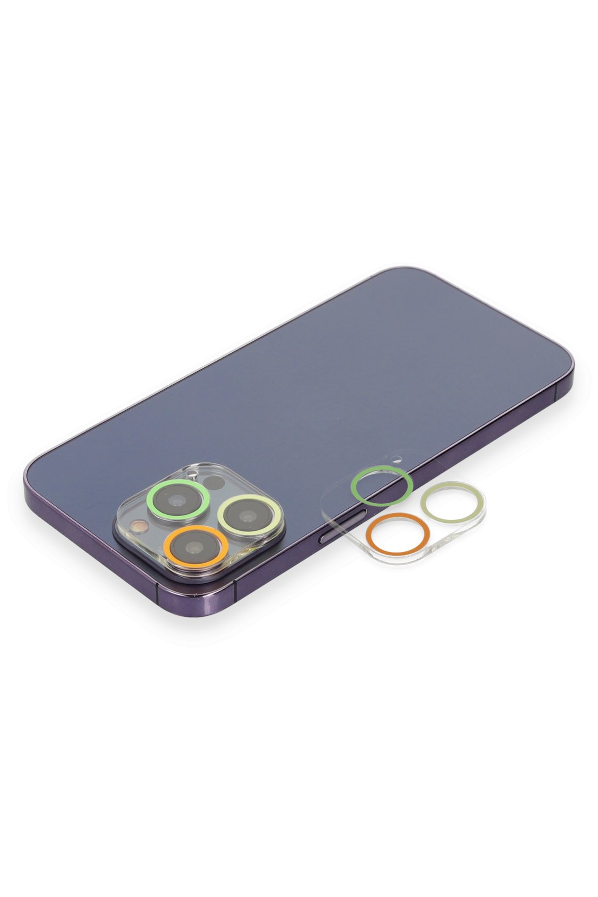 Newface iPhone 12 Pro Kılıf Lansman Glass Kapak - Mavi