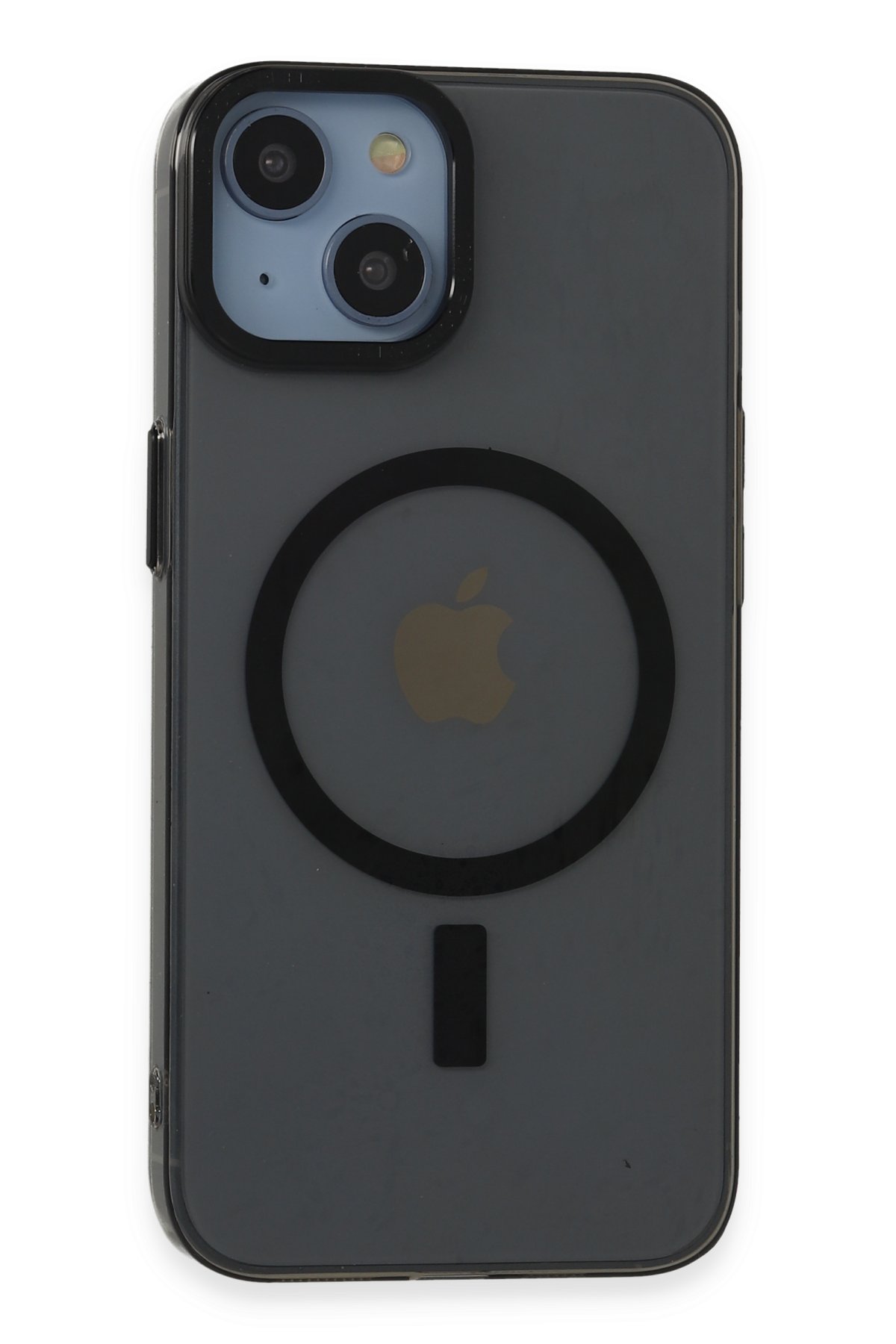 Newface iPhone 13 Kılıf Divo Lazer Askılı Magsafe Kapak - Koyu Yeşil