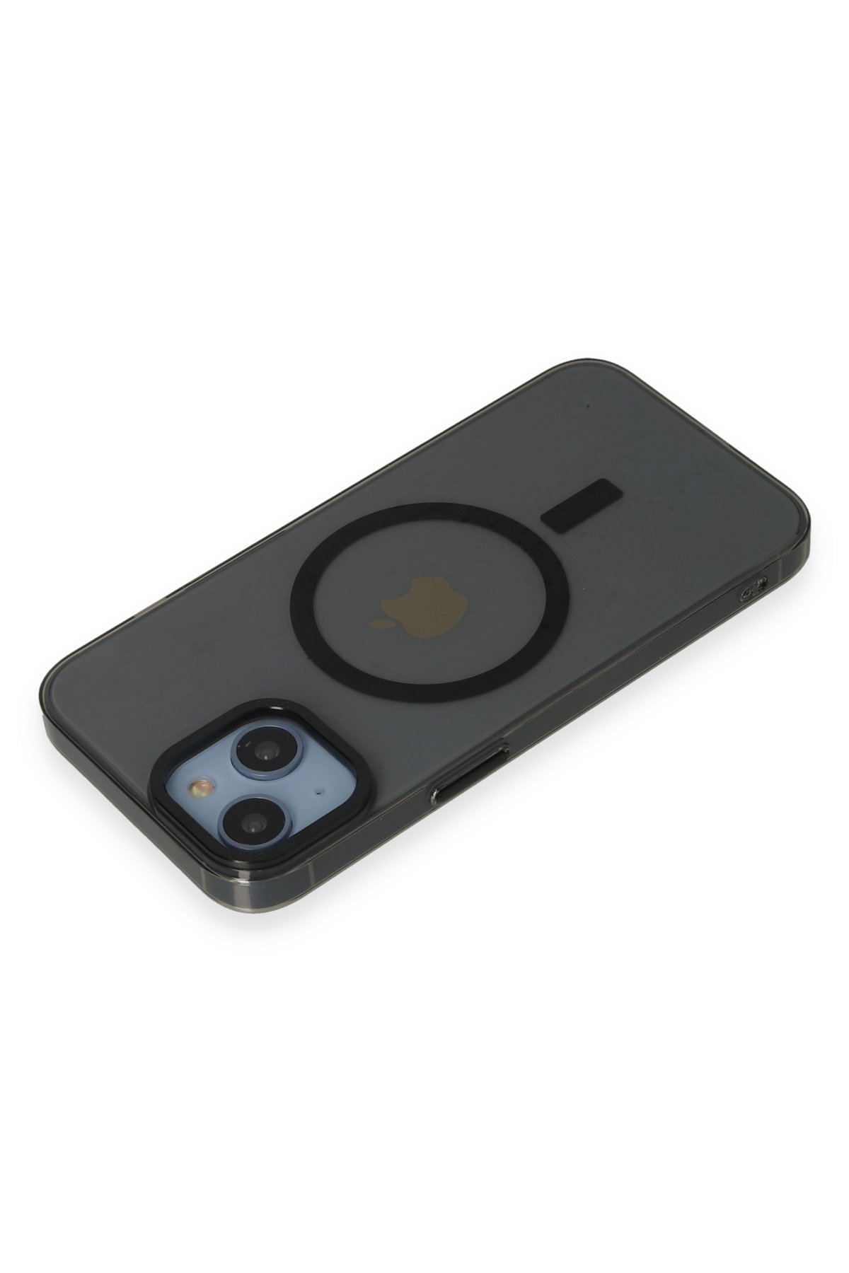 Newface iPhone 13 Kılıf Divo Lazer Askılı Magsafe Kapak - Koyu Yeşil