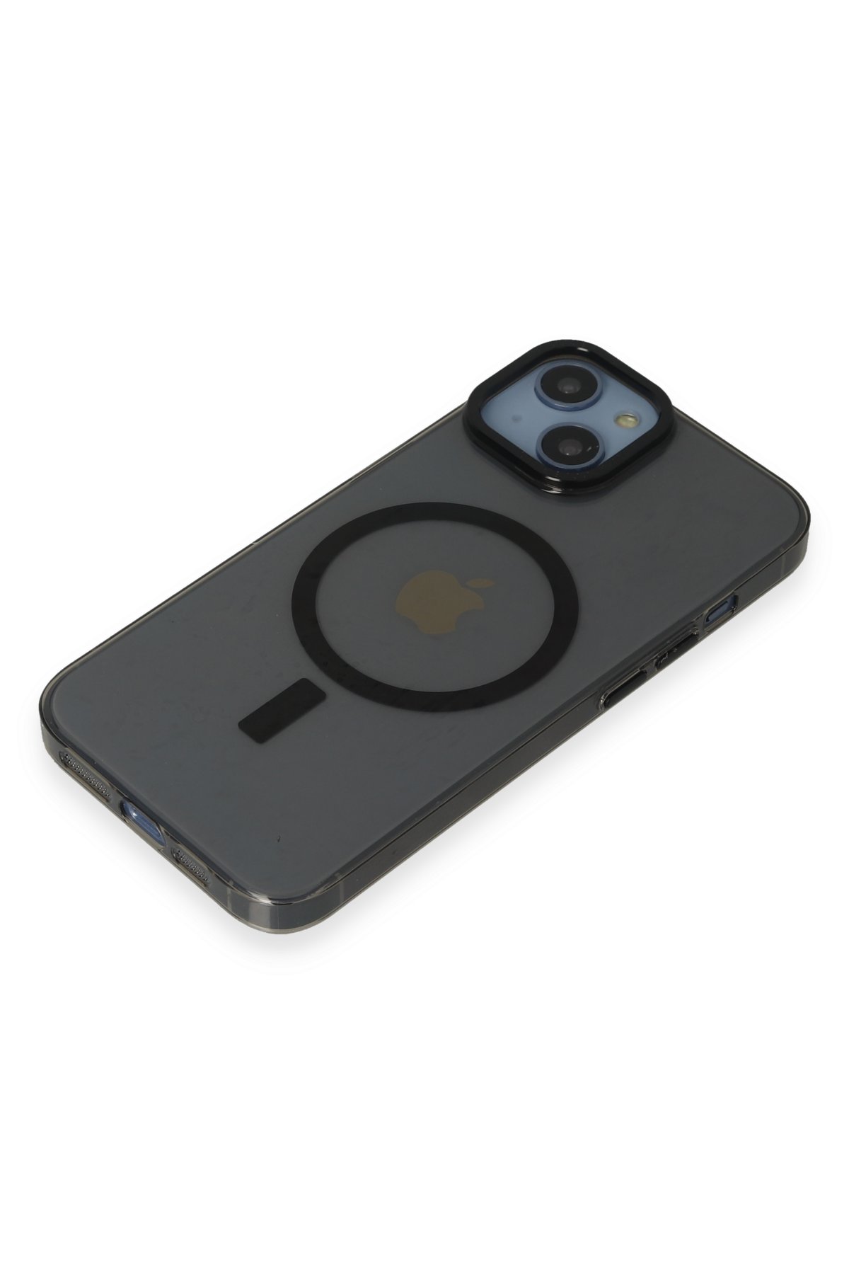 Newface iPhone 13 Kılıf Divo Lazer Askılı Magsafe Kapak - Koyu Yeşil