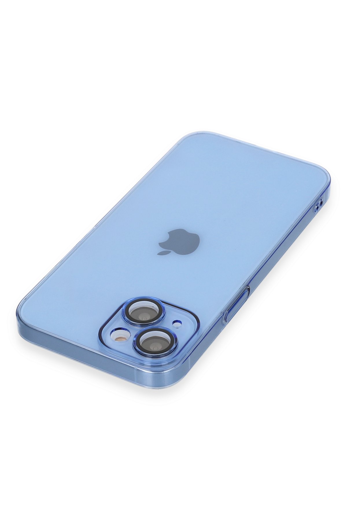 Newface iPhone 13 Renkli Kamera Lens Koruma Cam - Yeşil-Pembe