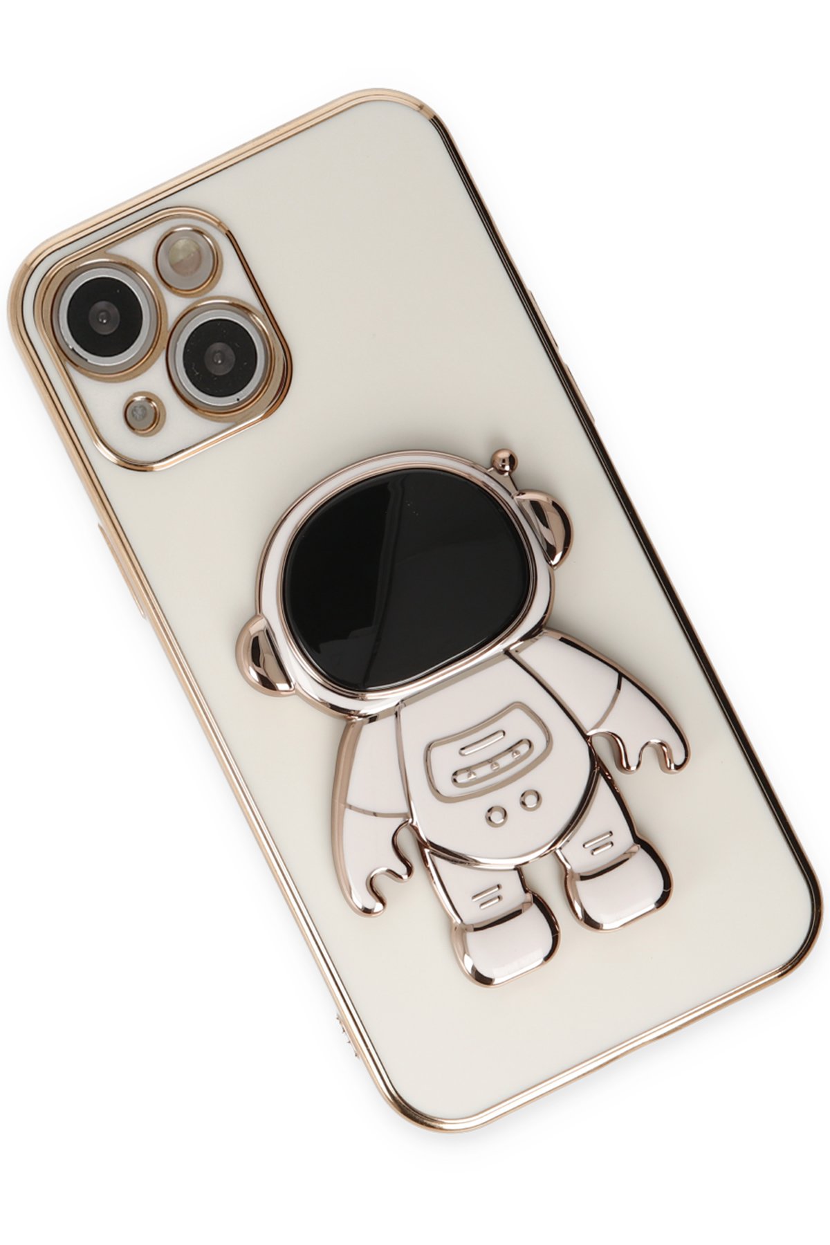 Newface iPhone 13 Kılıf Snake Kapak - Kahverengi