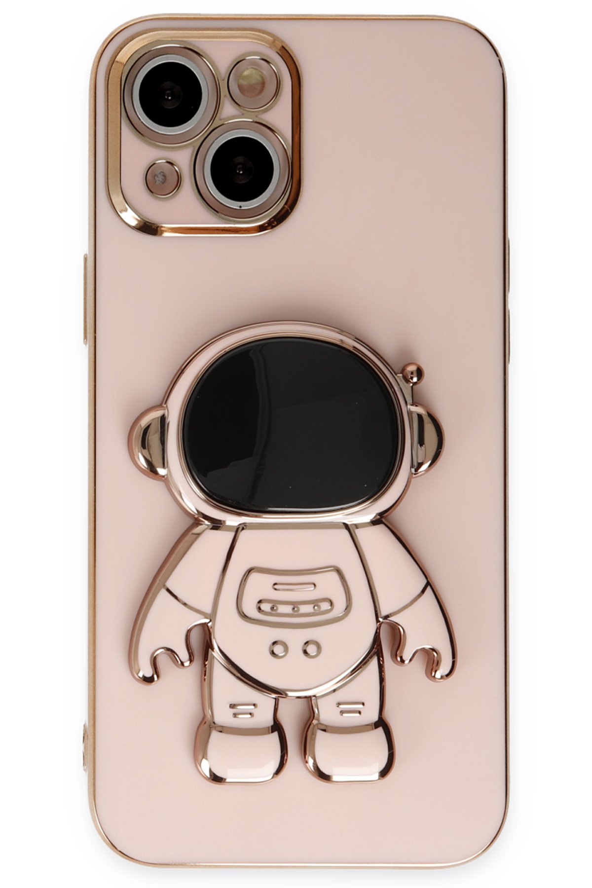 Newface iPhone 13 Kılıf Platin Kamera Koruma Silikon - Lila