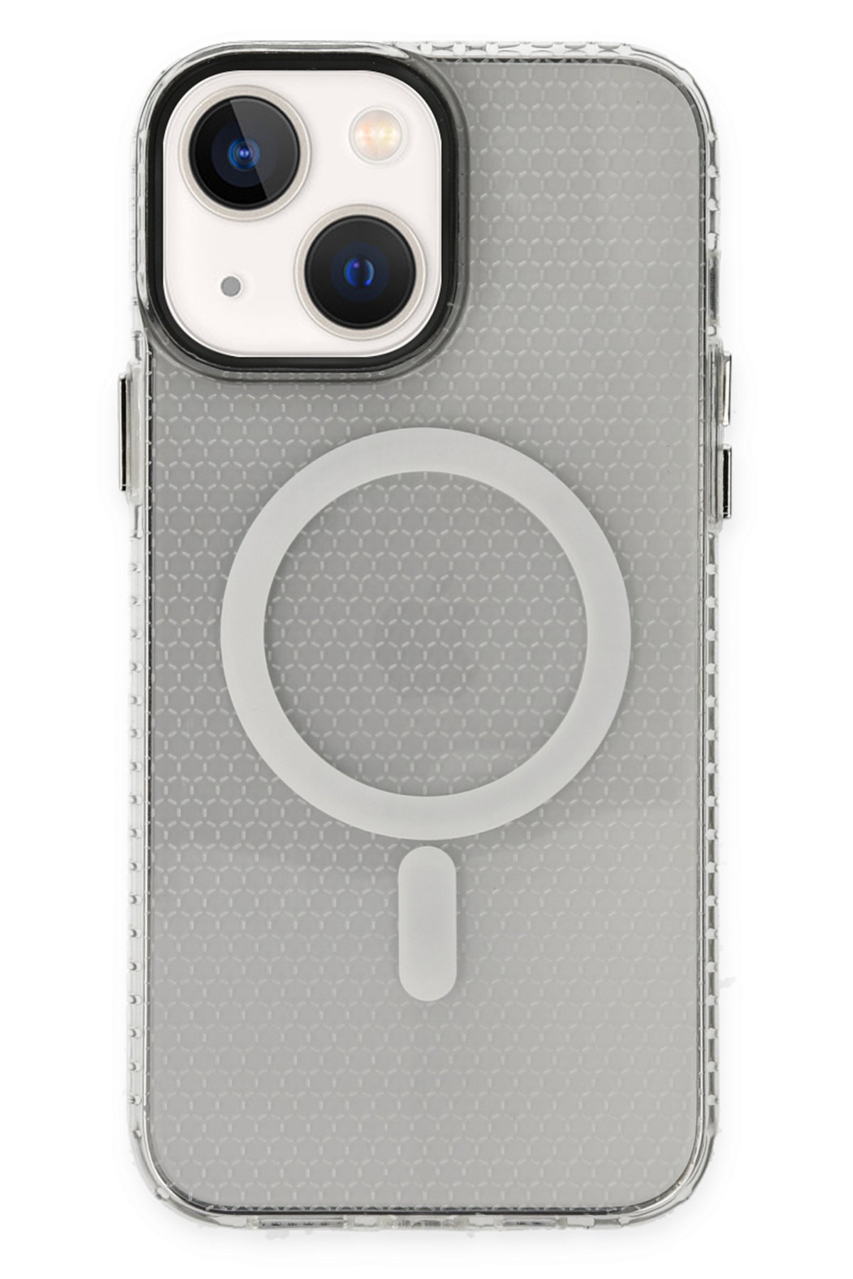 Newface iPhone 13 Flower Magsafe Kapak - Pembe