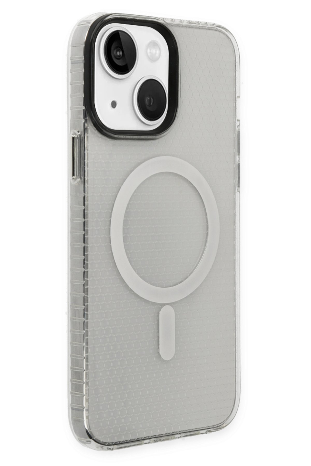 Newface iPhone 13 Flower Magsafe Kapak - Pembe