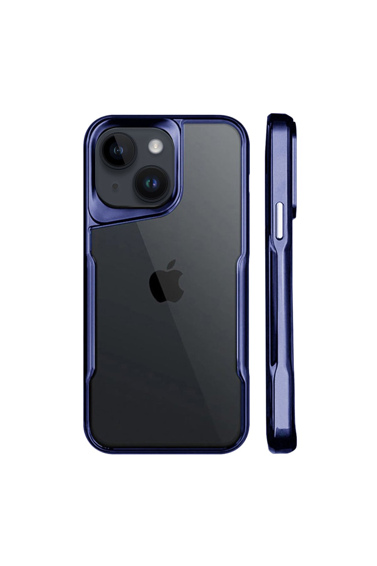 Newface iPhone 13 Renkli Kamera Lens Koruma Cam - Sarı-Turuncu