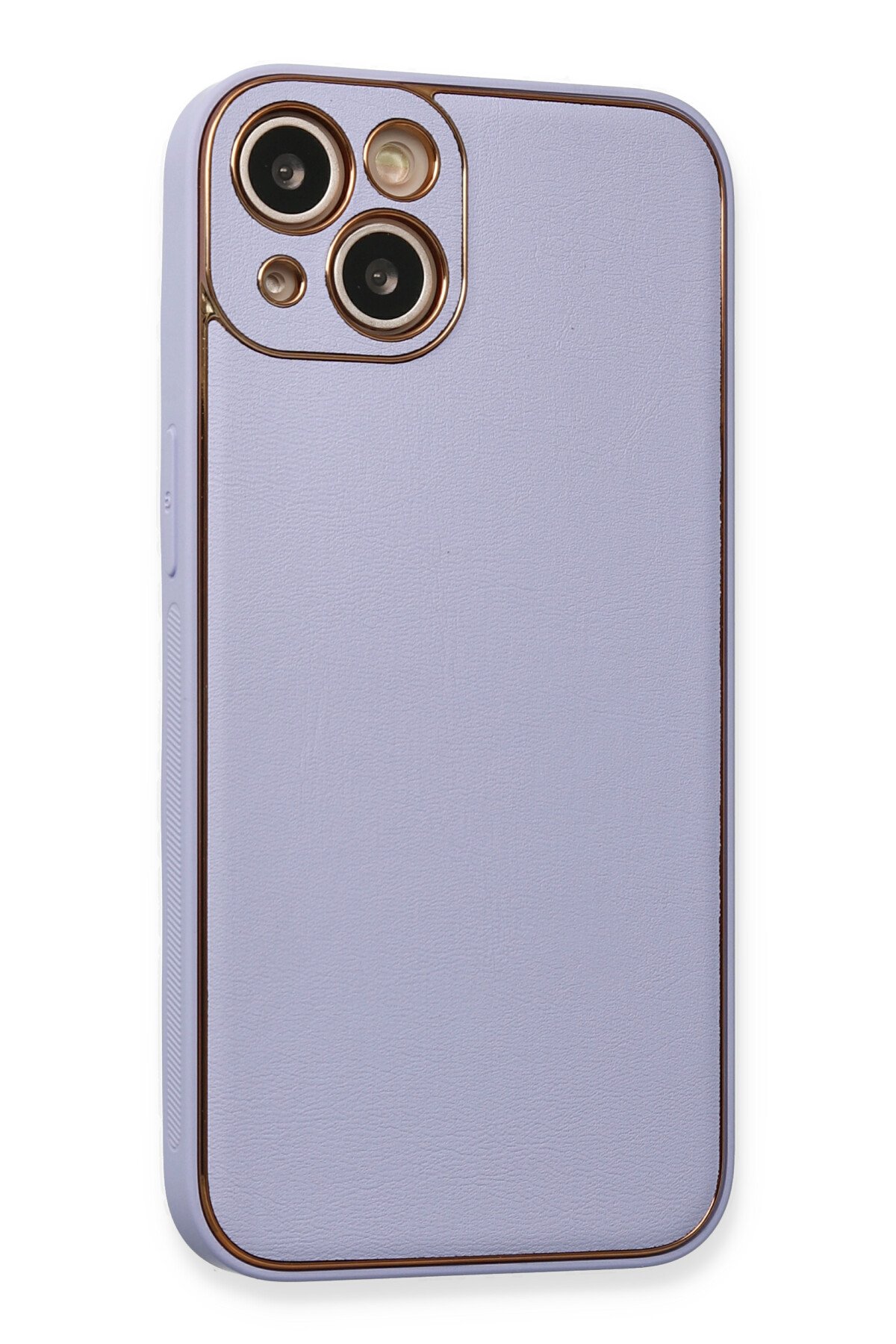 Newface iPhone 13 Kılıf Palm Buzlu Kamera Sürgülü Silikon - Sarı