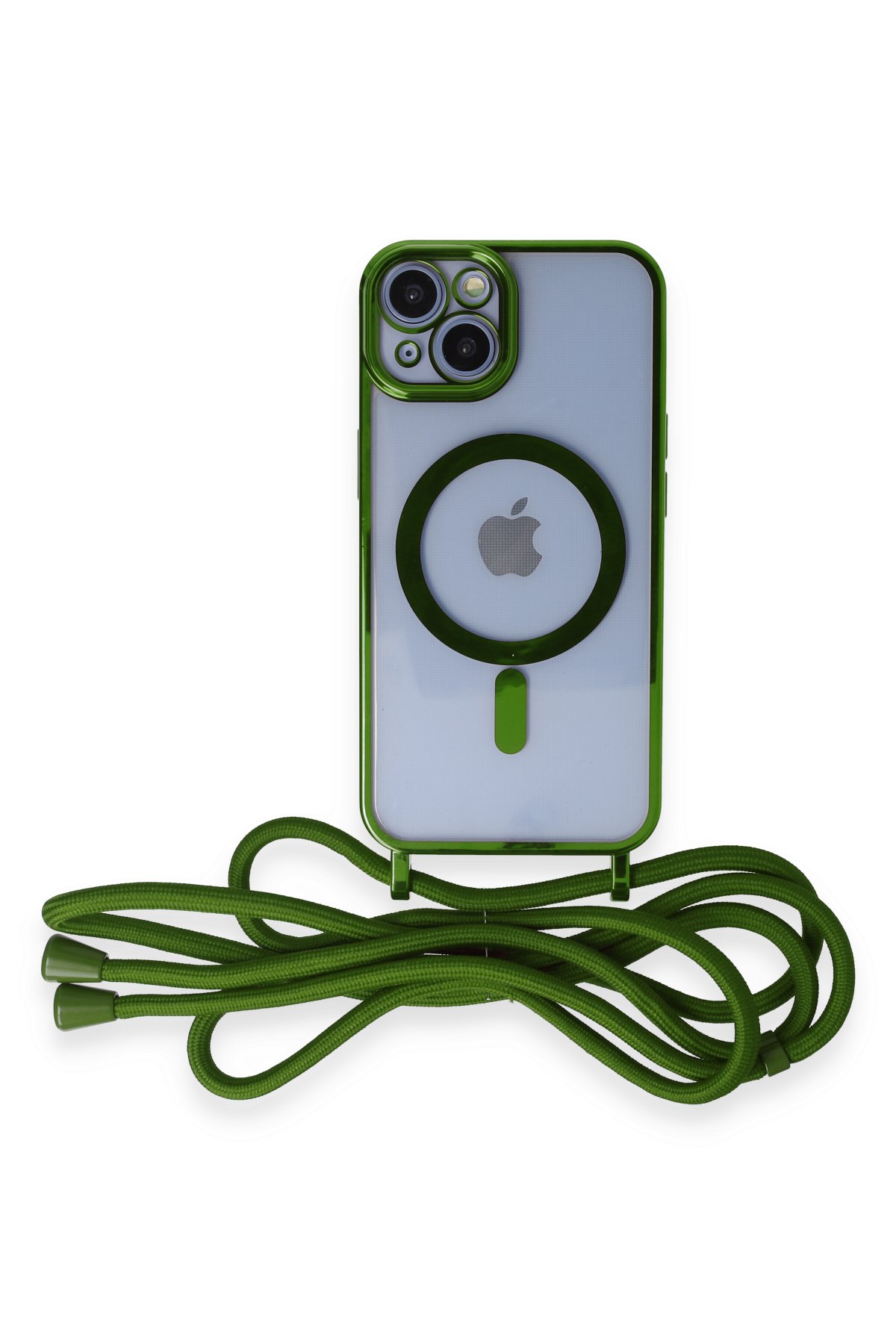 Newface iPhone 13 Kılıf Trend S Plus Kapaklı Kılıf - Yeşil