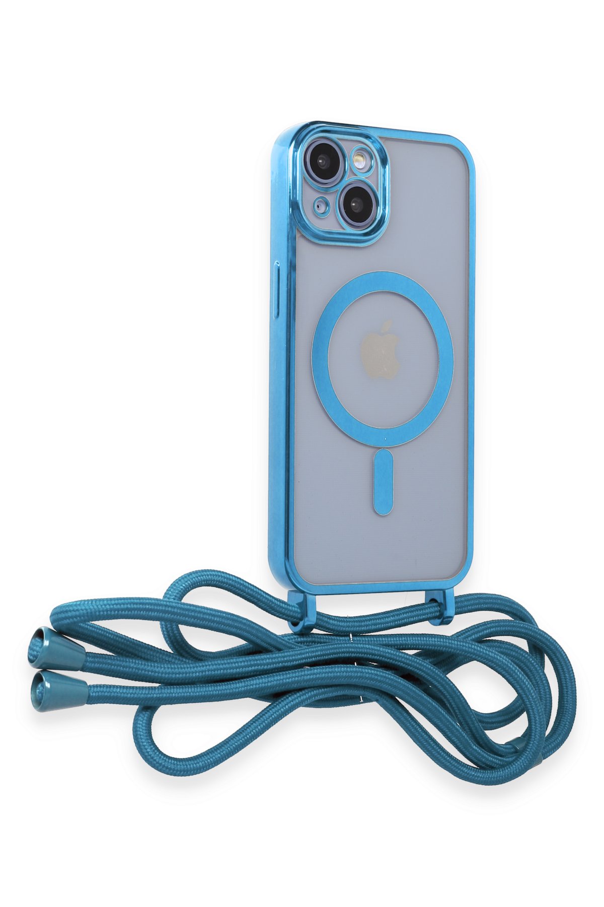 Newface iPhone 13 Kılıf Liva Lens Silikon - Siyah