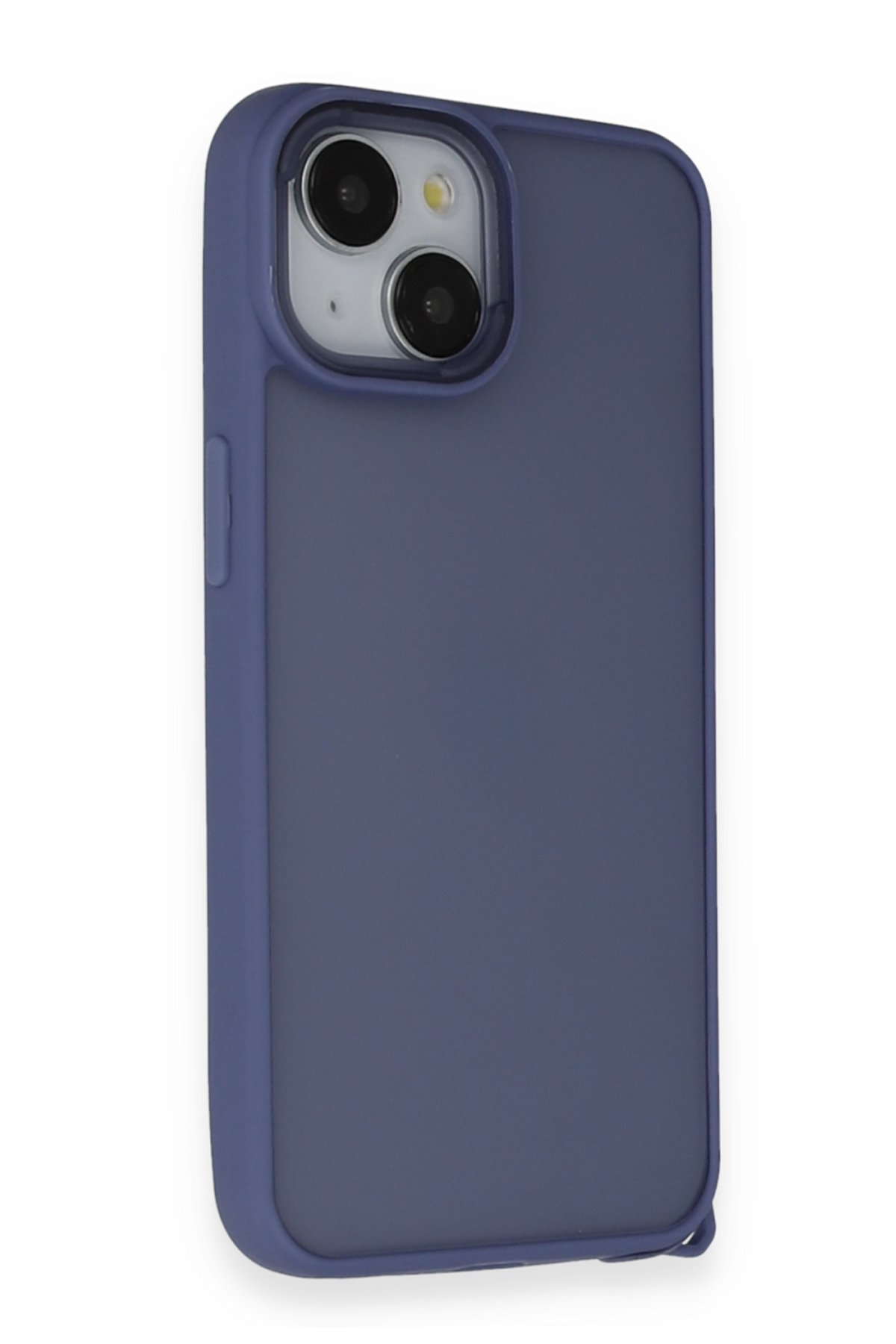 Newface iPhone 13 Kılıf Montreal Yüzüklü Silikon Kapak - Yeşil