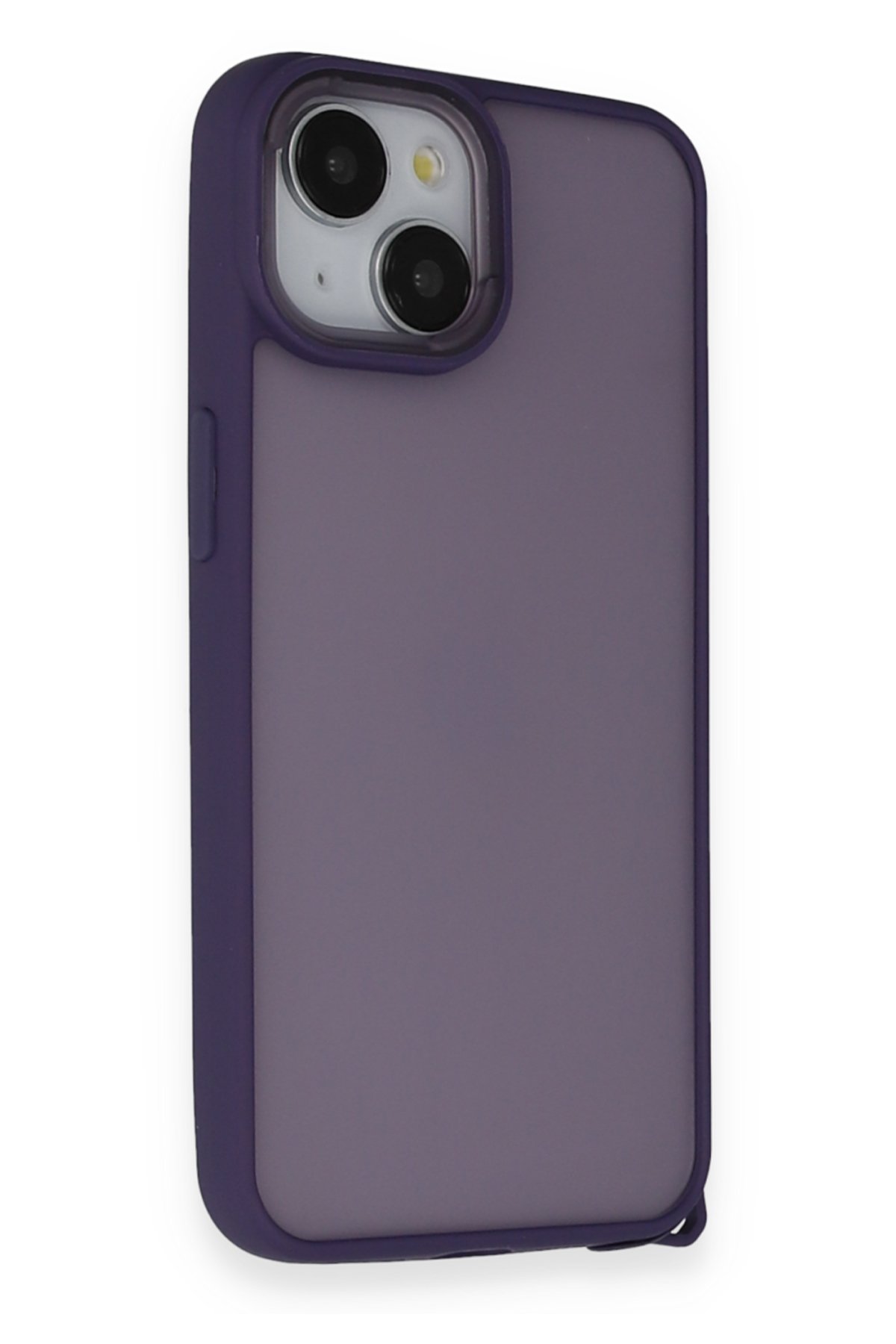 Newface iPhone 13 Kılıf Platin Kamera Koruma Silikon - Kırmızı