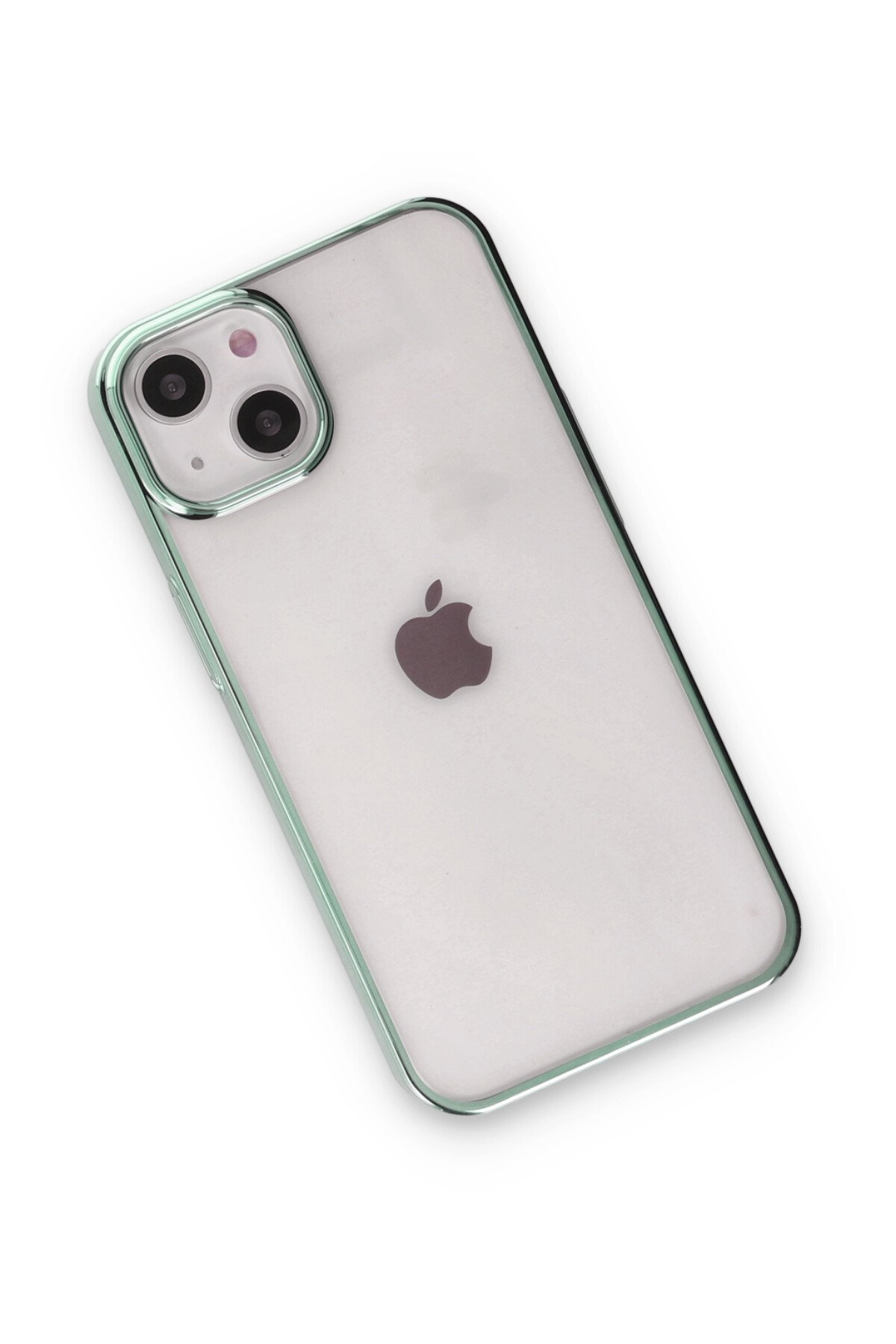 Newface iPhone 13 Kılıf Coco Karbon Silikon - Beyaz