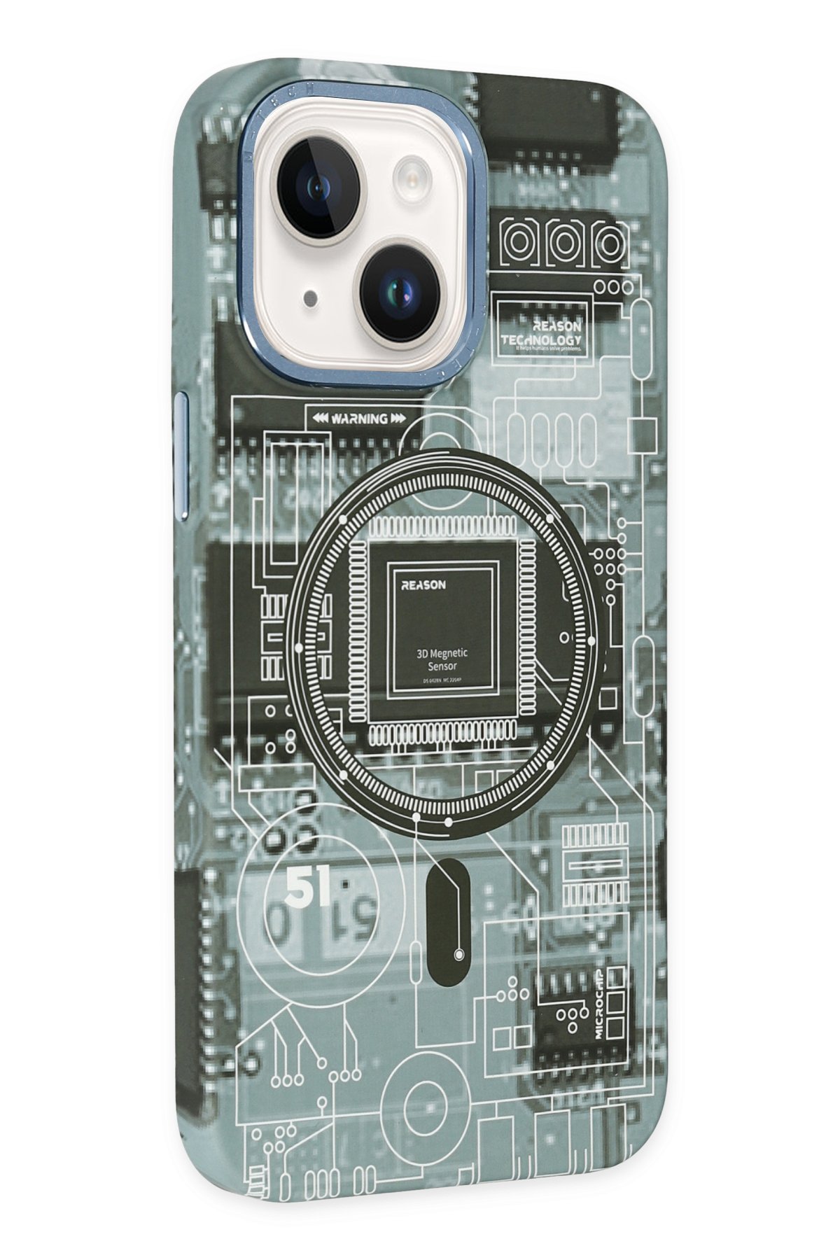 Newface iPhone 13 Kılıf Liva Silikon - Yeşil