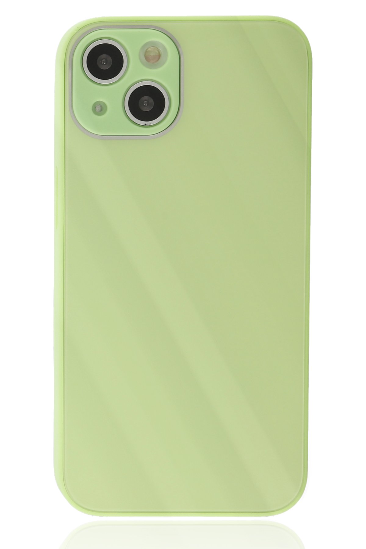 Newface iPhone 13 Kılıf Lansman Legant Silikon - Yeşil