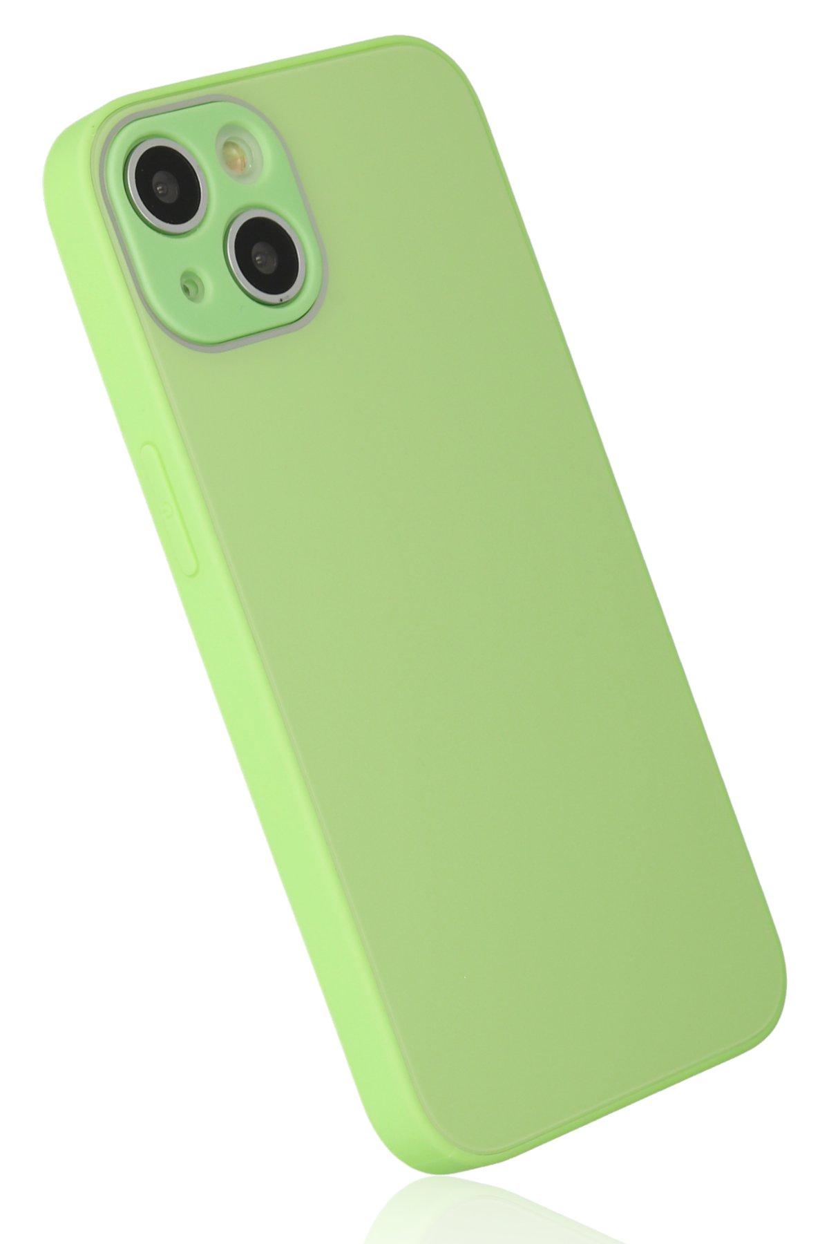 Newface iPhone 13 Kılıf Lansman Legant Silikon - Yeşil