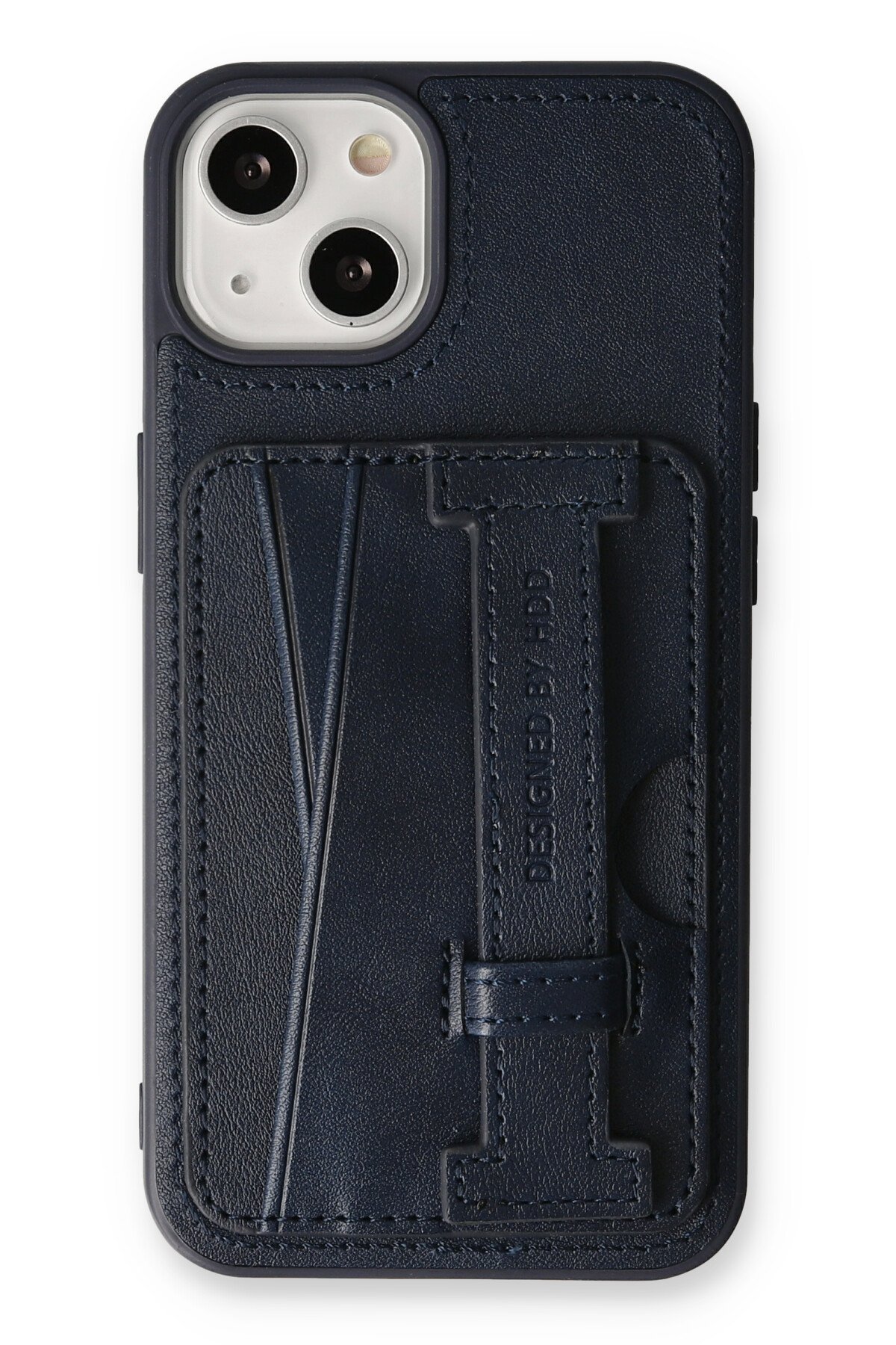 HDD iPhone 13 HBC-201 Salvador Simli Kapak - Kahverengi