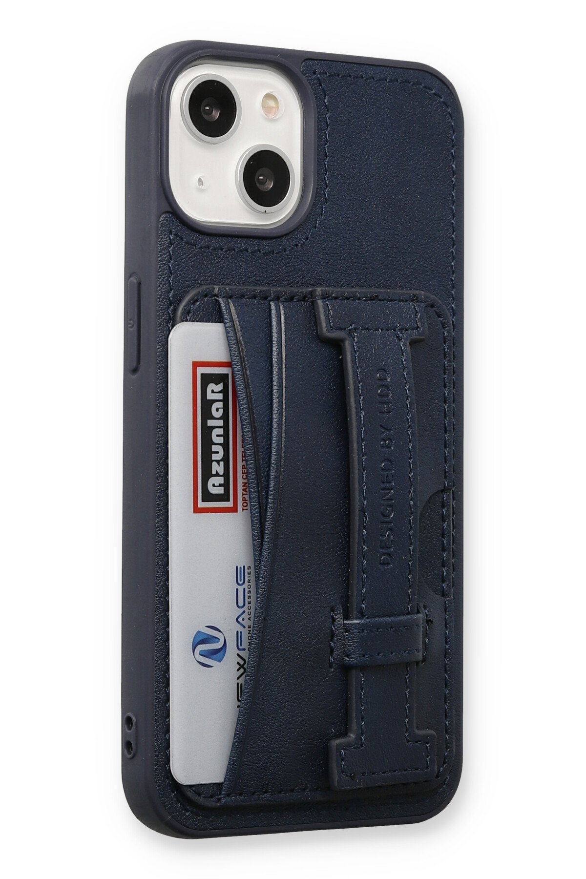 HDD iPhone 13 HBC-201 Salvador Simli Kapak - Kahverengi
