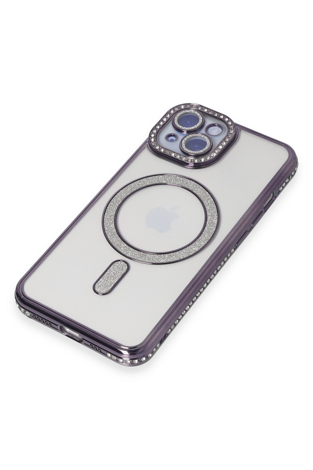 Newface iPhone 13 Neon Fosforlu Kamera Lens - Sarı